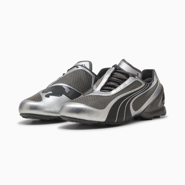 V-S1 Metallic Sneakers Unisex, Shadow Gray-PUMA Black, large-ZAF