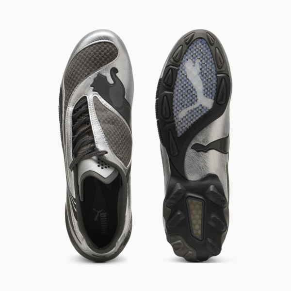 V-S1 Metallic Sneakers Unisex, Shadow Gray-PUMA Black, large-ZAF