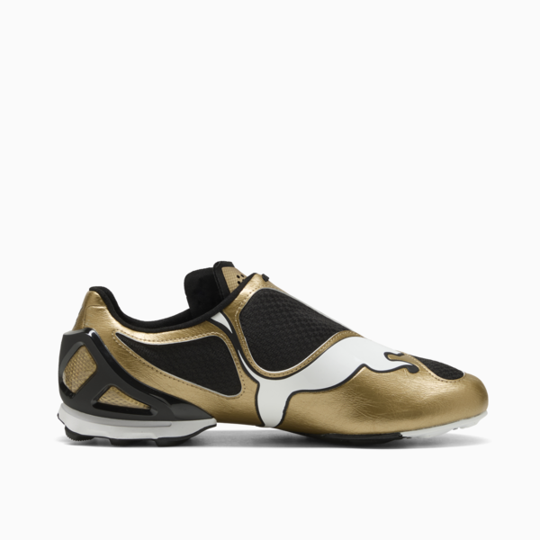 V-S1 Metallic Sneakers Unisex, PUMA Gold-PUMA Black, large-ZAF
