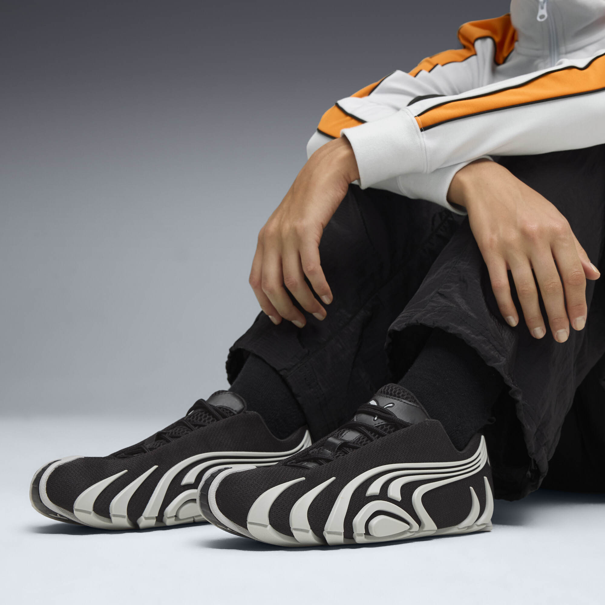 PUMA Talon OG uniseks sneakers, Zwart/Grijs, Maat 38,5 thumbnail 8