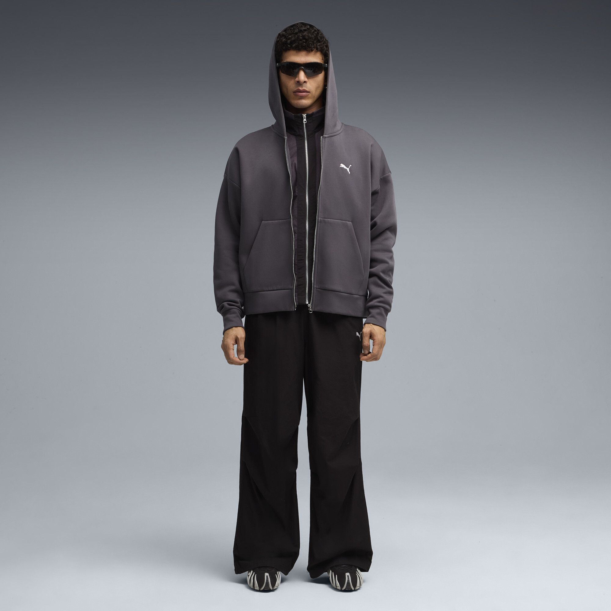 PUMA Talon OG uniseks sneakers, Zwart/Grijs, Maat 38,5 thumbnail 9