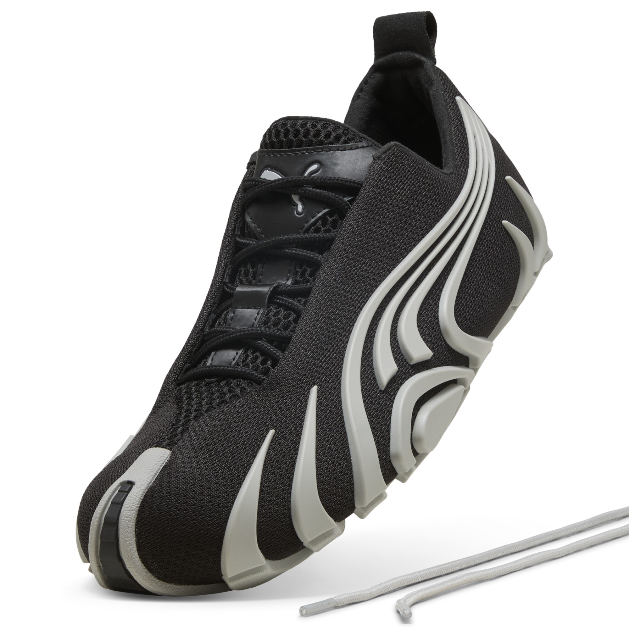 PUMA Talon OG uniseks sneakers, Zwart/Grijs, Maat 38,5 thumbnail 2