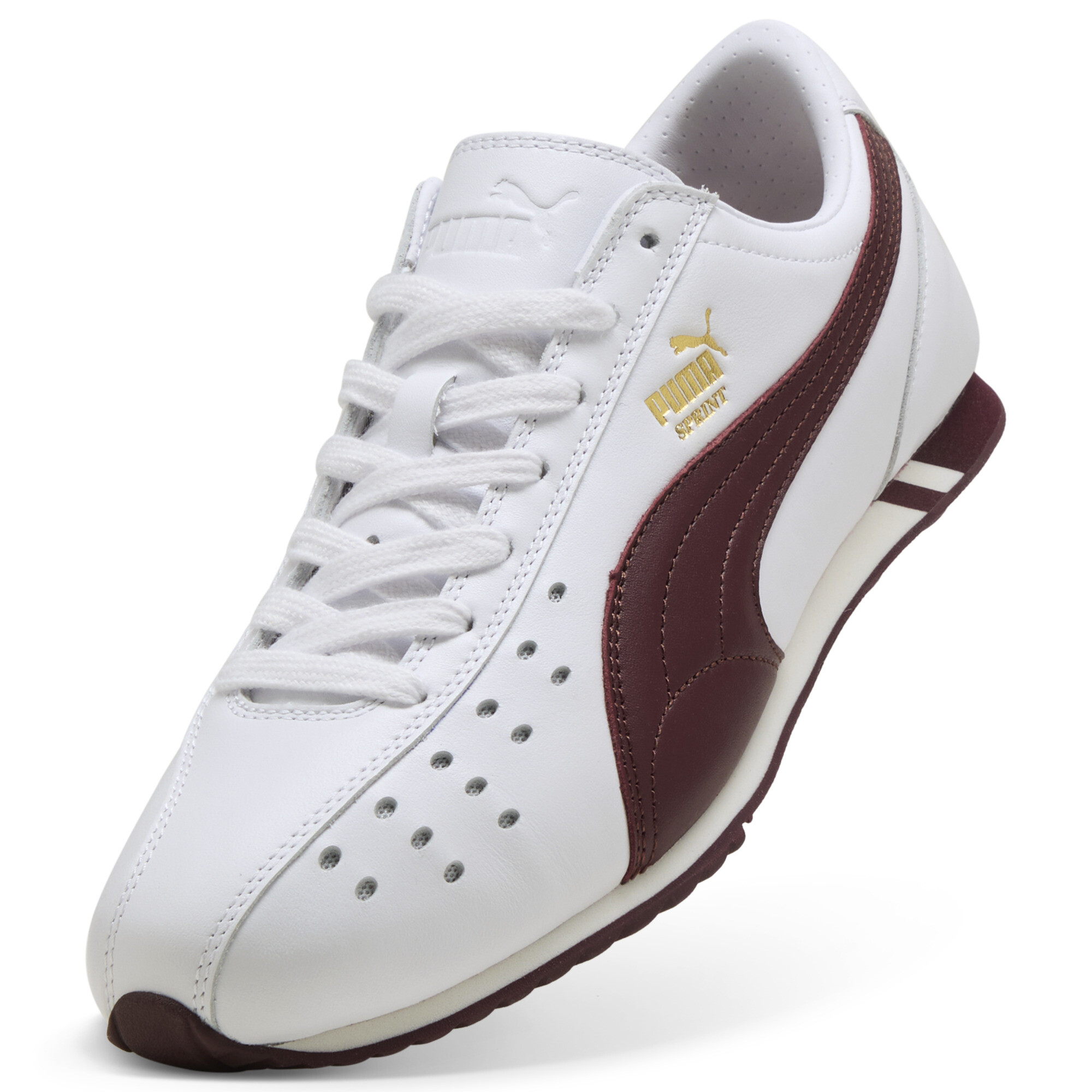 PUMA Sprint uniseks sneakers, Wit, Maat 45 thumbnail 2