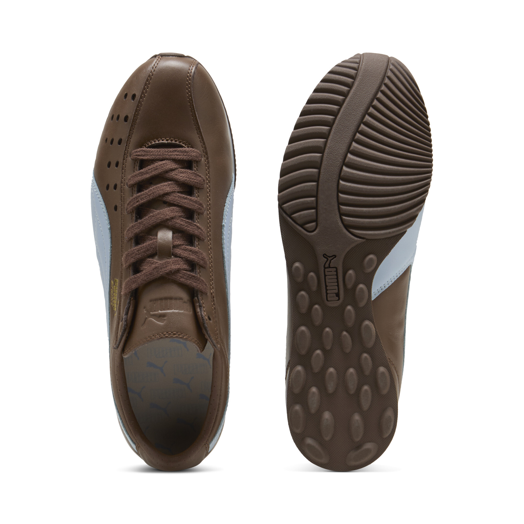 PUMA Sprint uniseks sneakers, Bruin, Maat 41 thumbnail 4