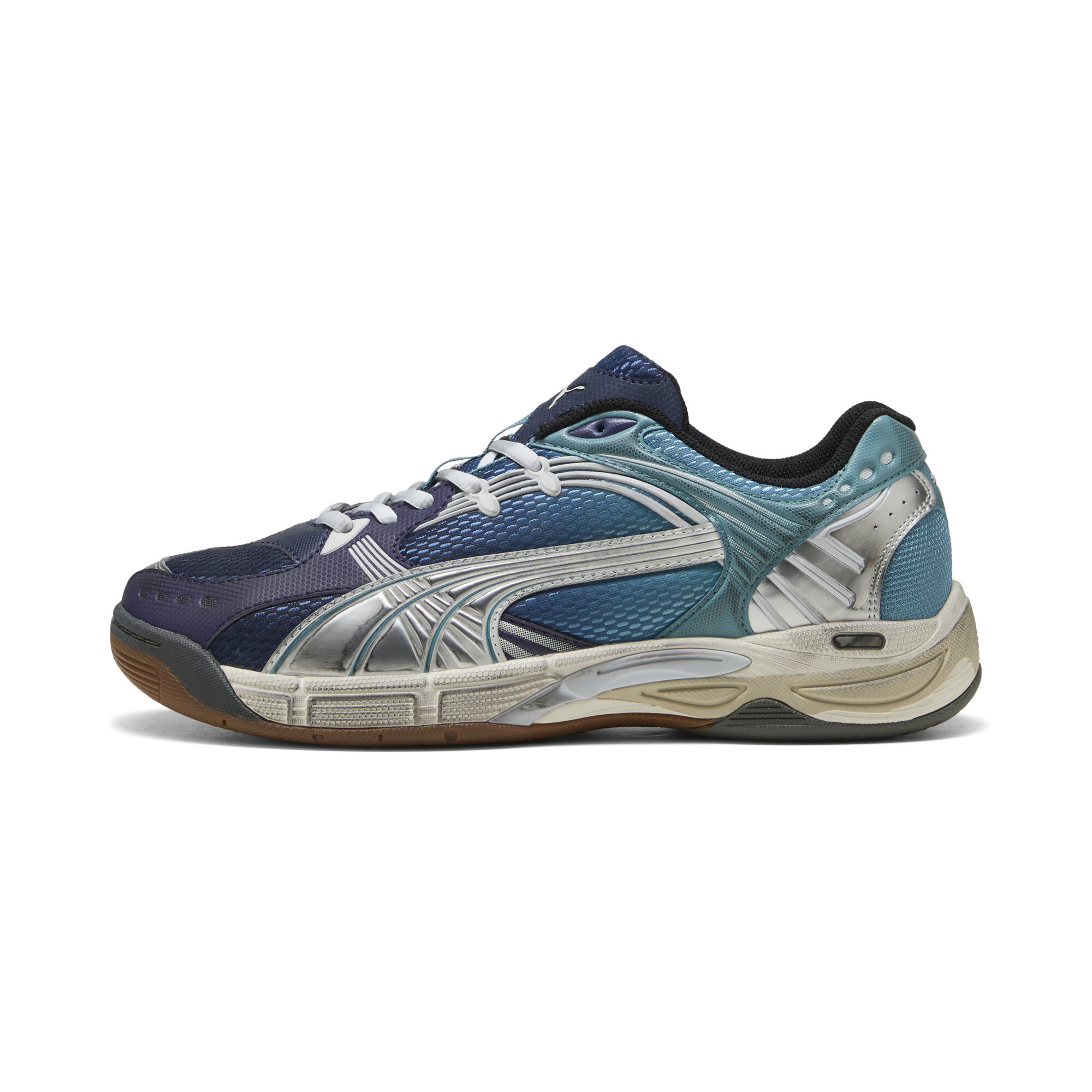 PUMA Kessel Pro uniseks sneakers, Blauw/Wit, Maat 43