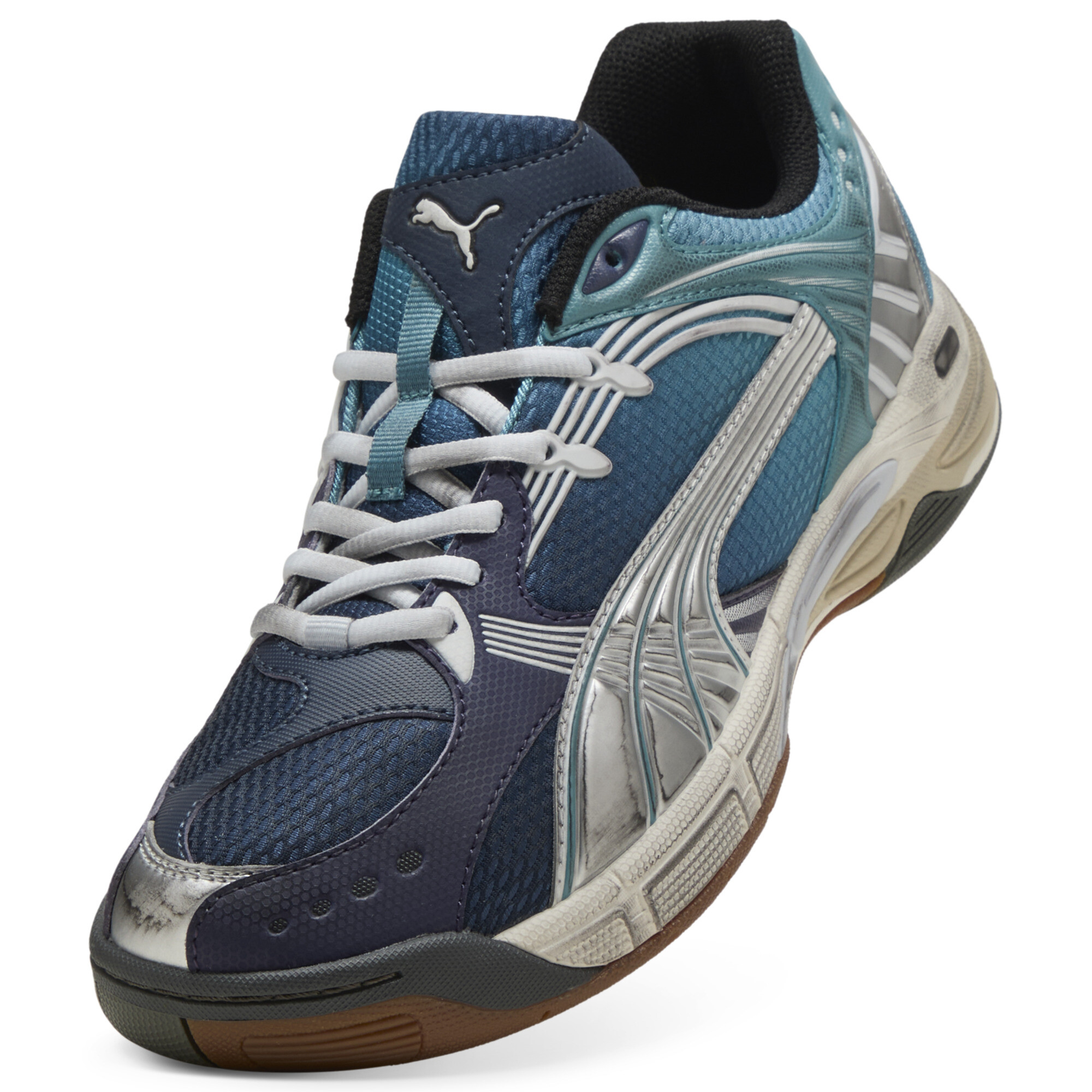 PUMA Kessel Pro uniseks sneakers, Blauw/Wit, Maat 43 thumbnail 2