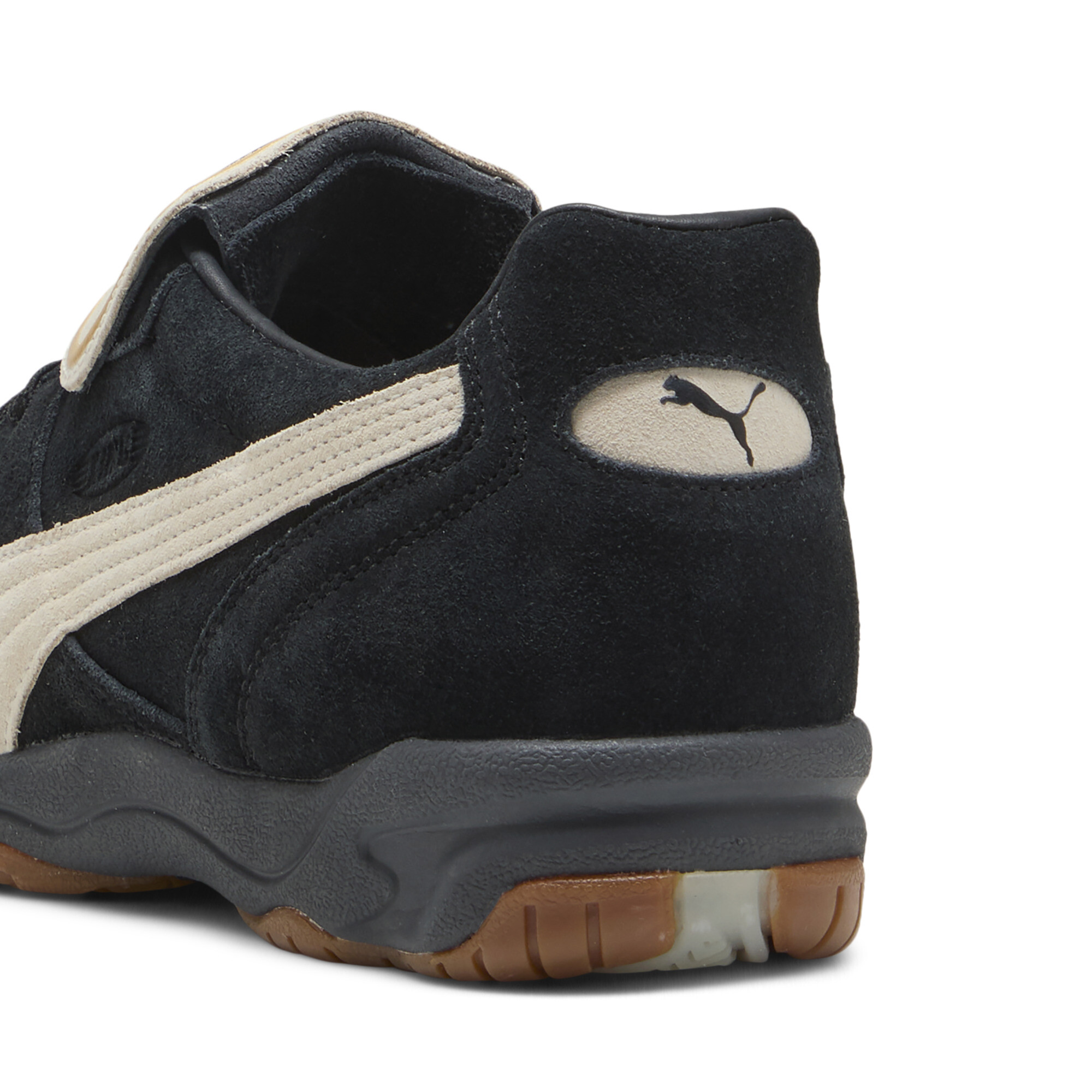 PUMA King Indoor The NeverWorn VI uniseks sneakers, Zwart/Wit, Maat 42 thumbnail 5