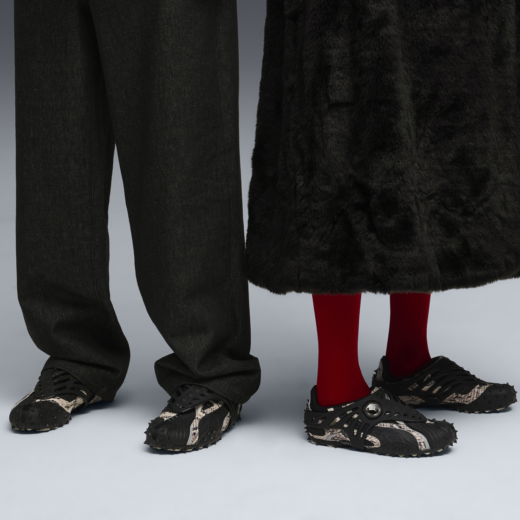 A$AP ROCKY x PUMA Mostro Gabbia uniseks sneakers, Zwart, Maat 44,5 thumbnail 9