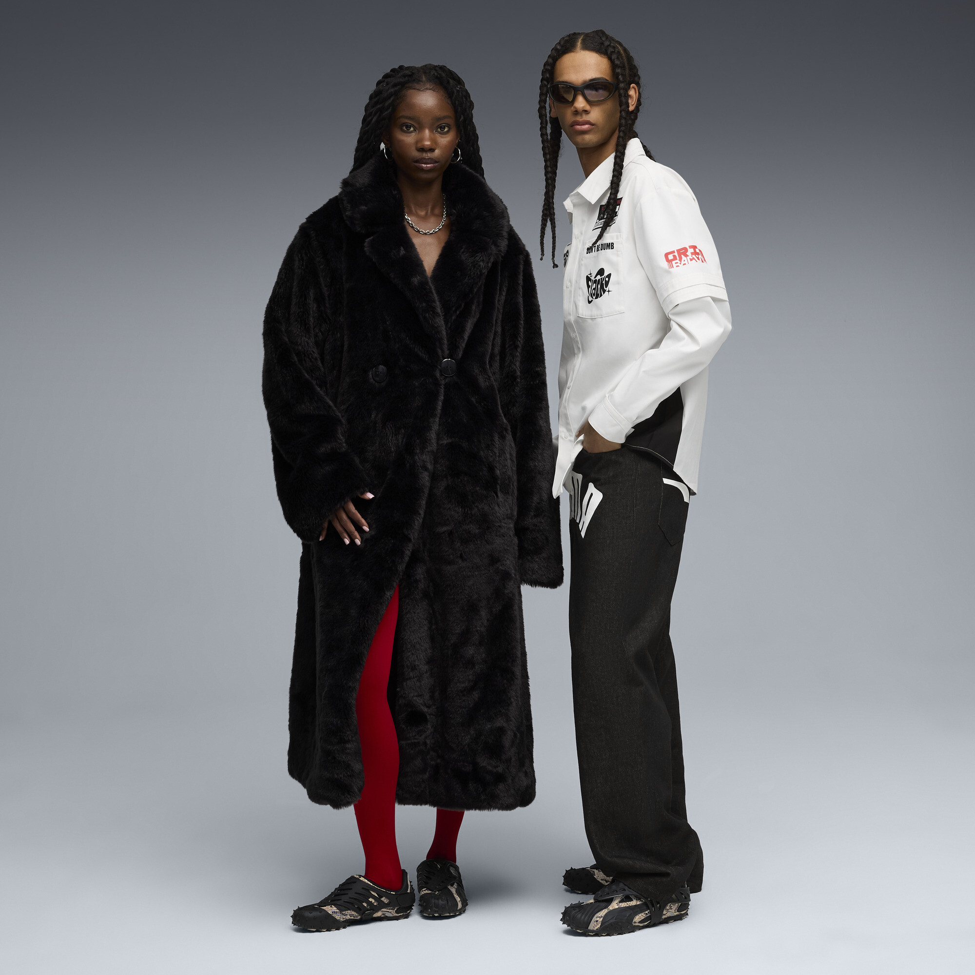 A$AP ROCKY x PUMA Mostro Gabbia uniseks sneakers, Zwart, Maat 44,5 thumbnail 8