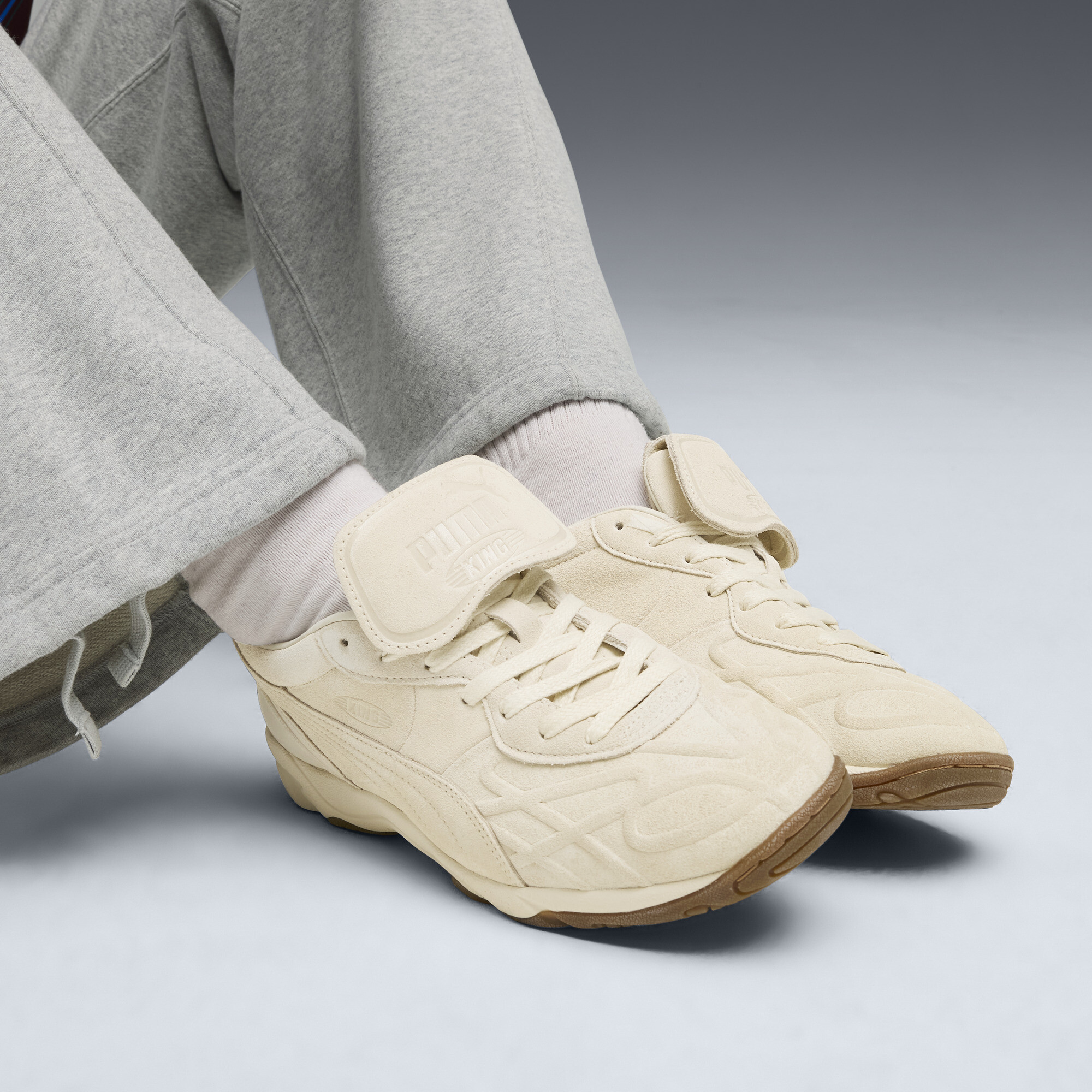 PUMA King Indoor Clean sneakers uniseks, Maat 39 thumbnail 8