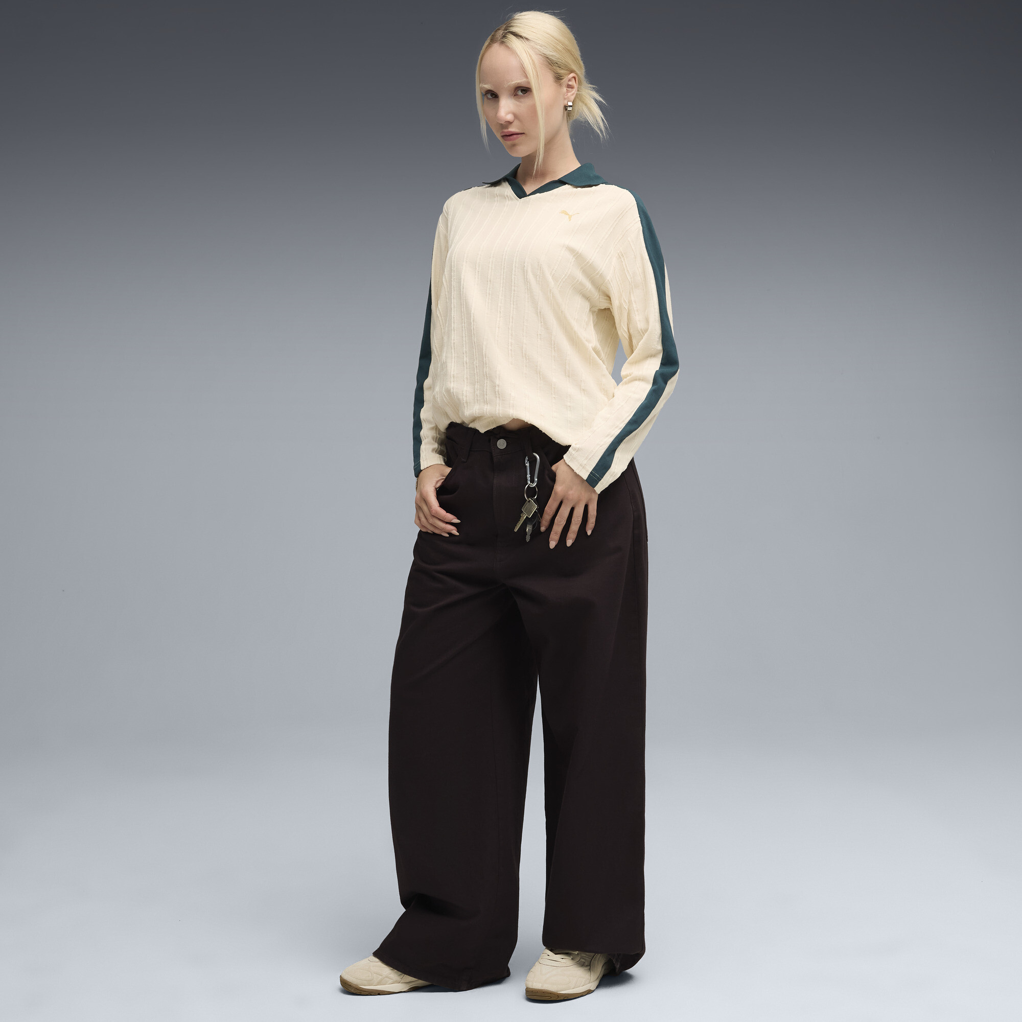 PUMA King Indoor Clean sneakers uniseks, Maat 39 thumbnail 7