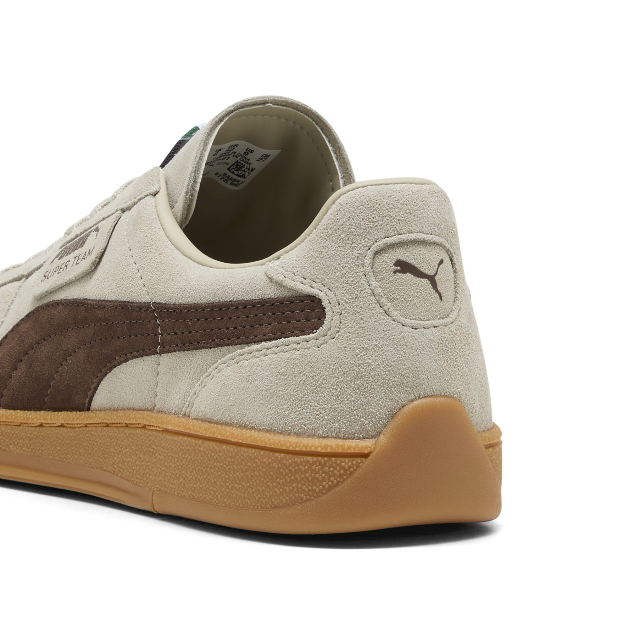 PUMA Super Team unisex sneakers, Bruin, Maat 38 thumbnail 5