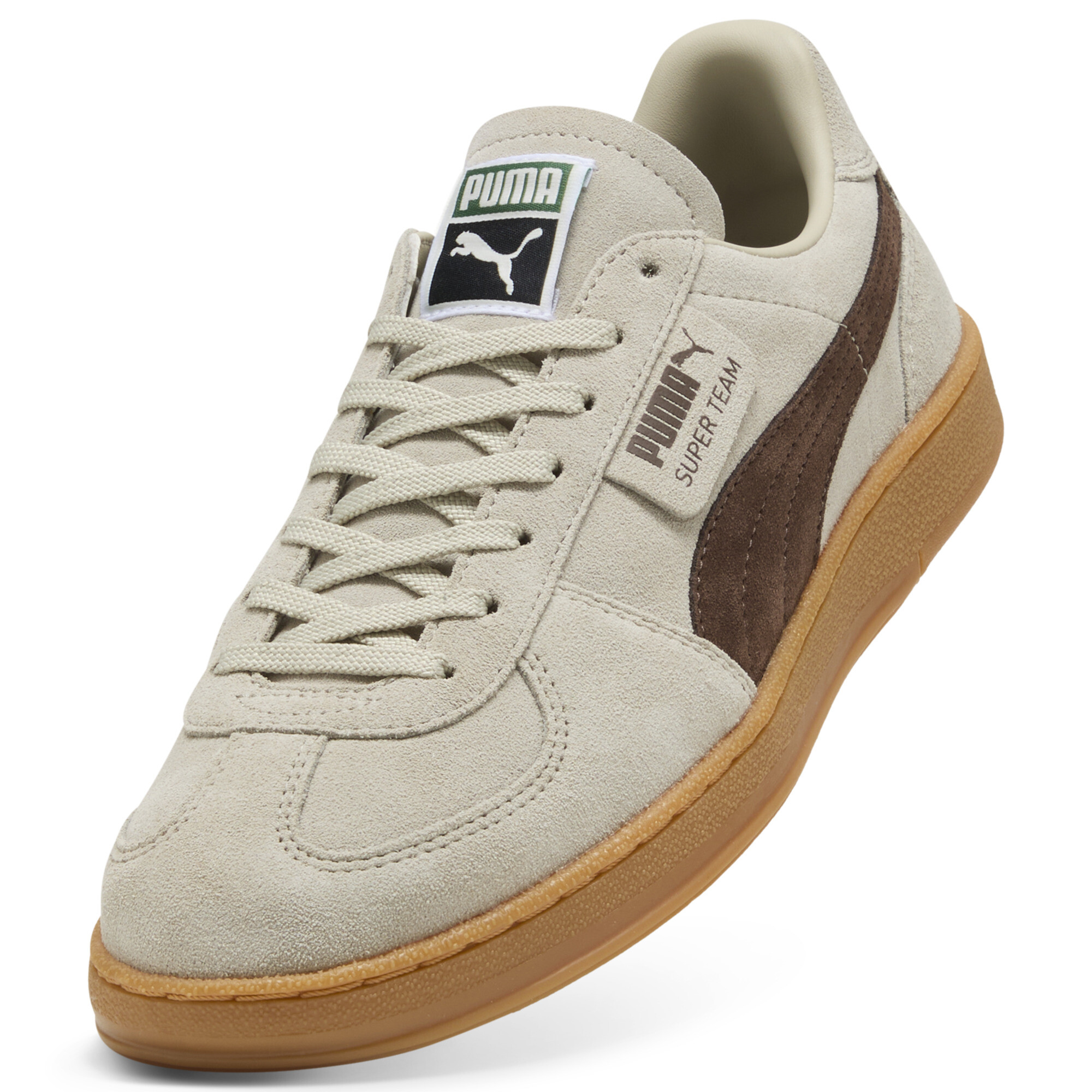 PUMA Super Team unisex sneakers, Bruin, Maat 38 thumbnail 2