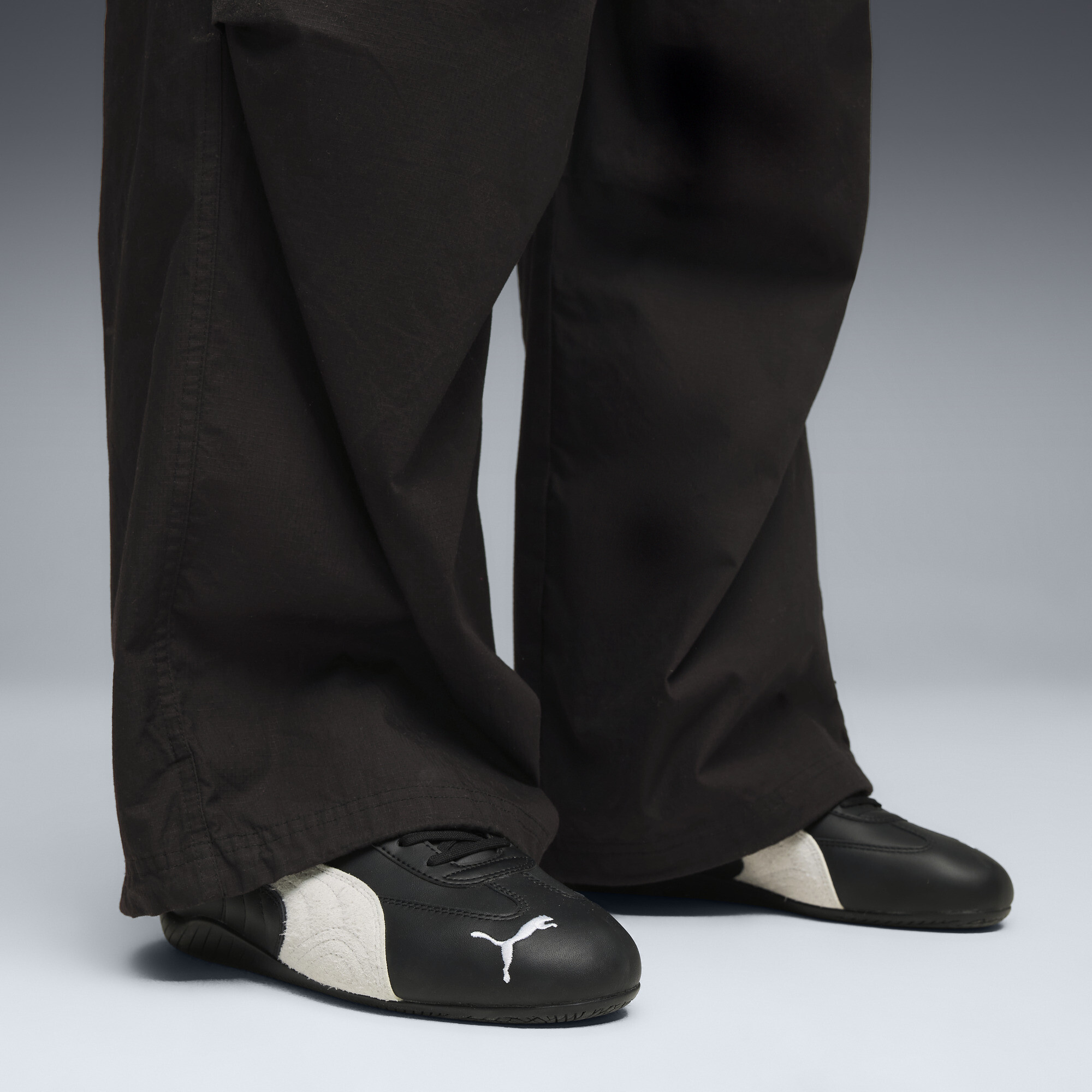 PUMA Speedcat uniseks leren sneakers, Zwart/Wit, Maat 37 thumbnail 8