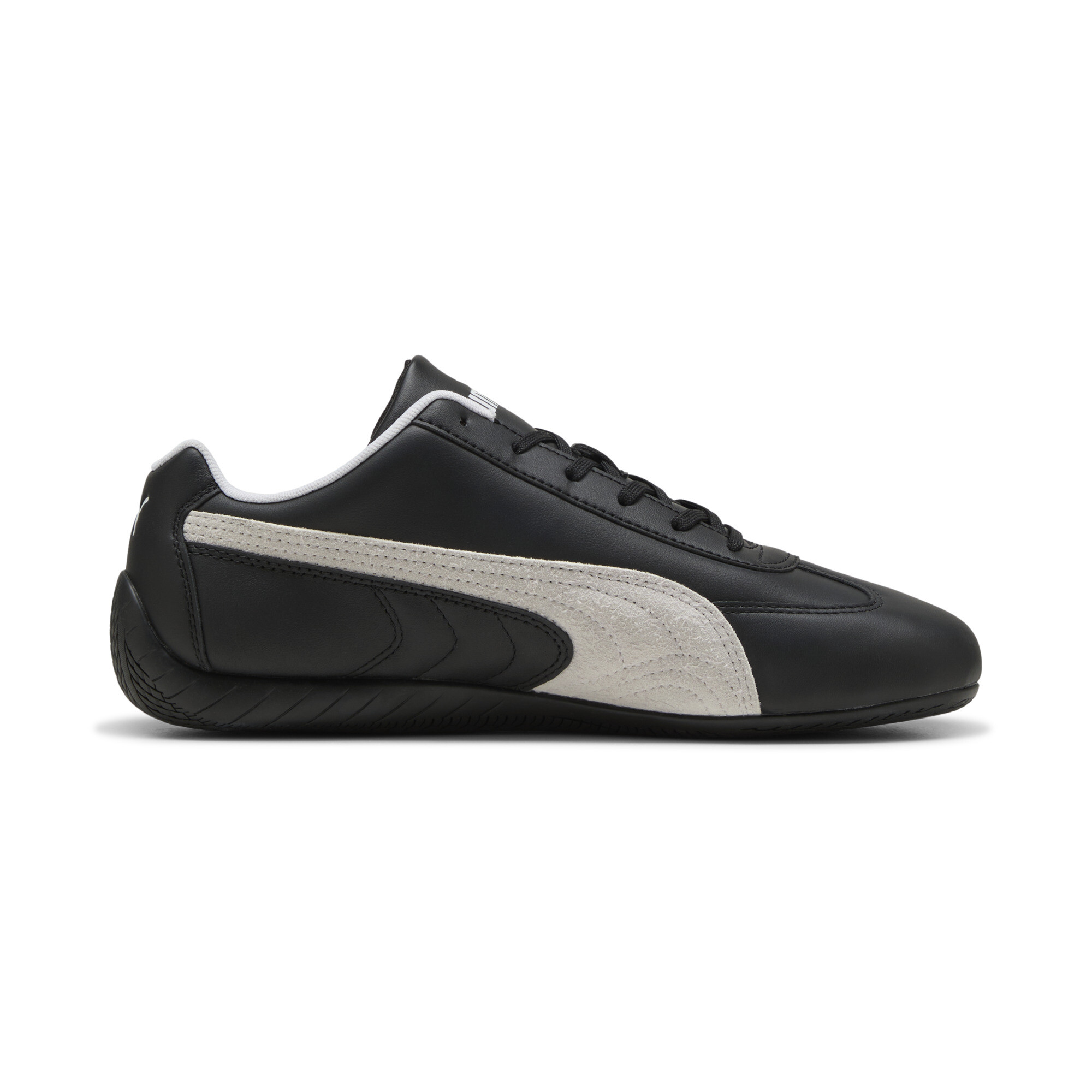 PUMA Speedcat uniseks leren sneakers, Zwart/Wit, Maat 37 thumbnail 3