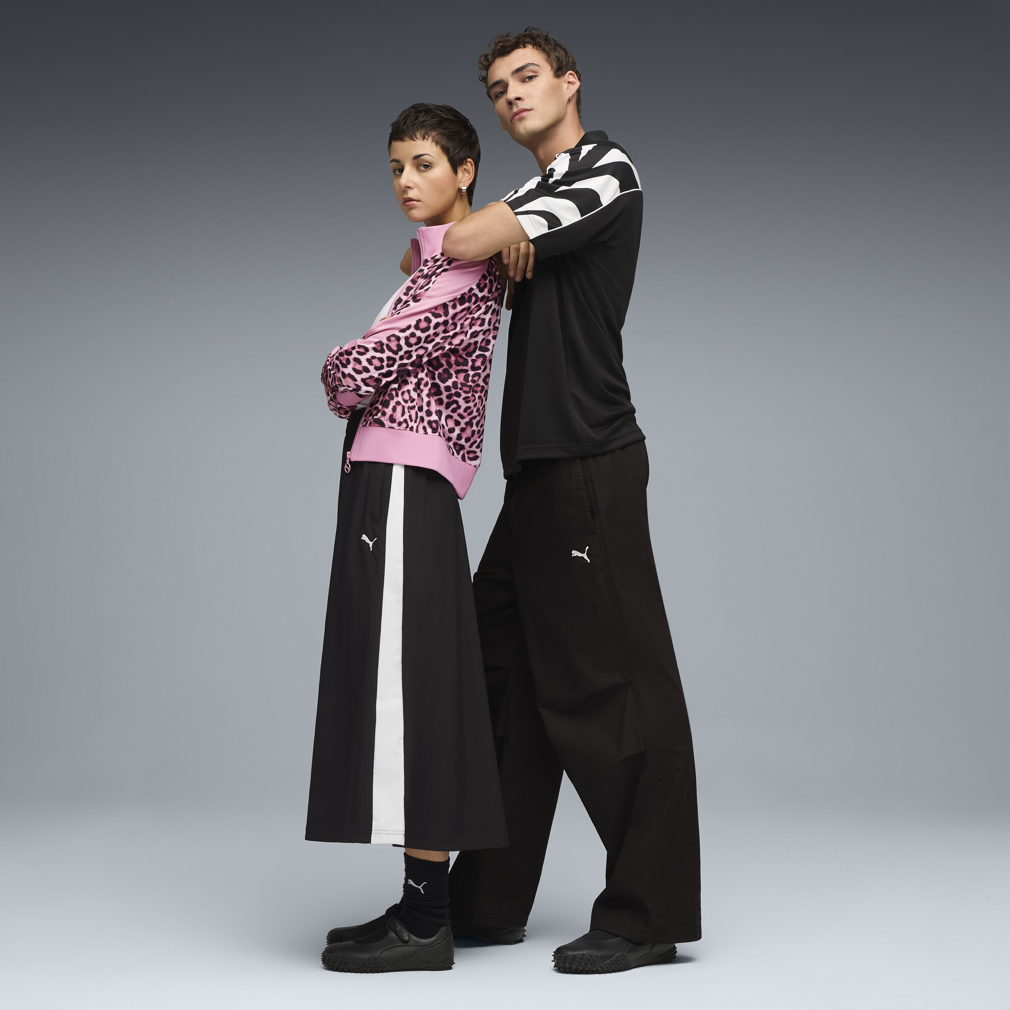 PUMA Mostro Fey Leren Schoenen uniseks voor Dames, Zwart, Maat 40,5 thumbnail 7