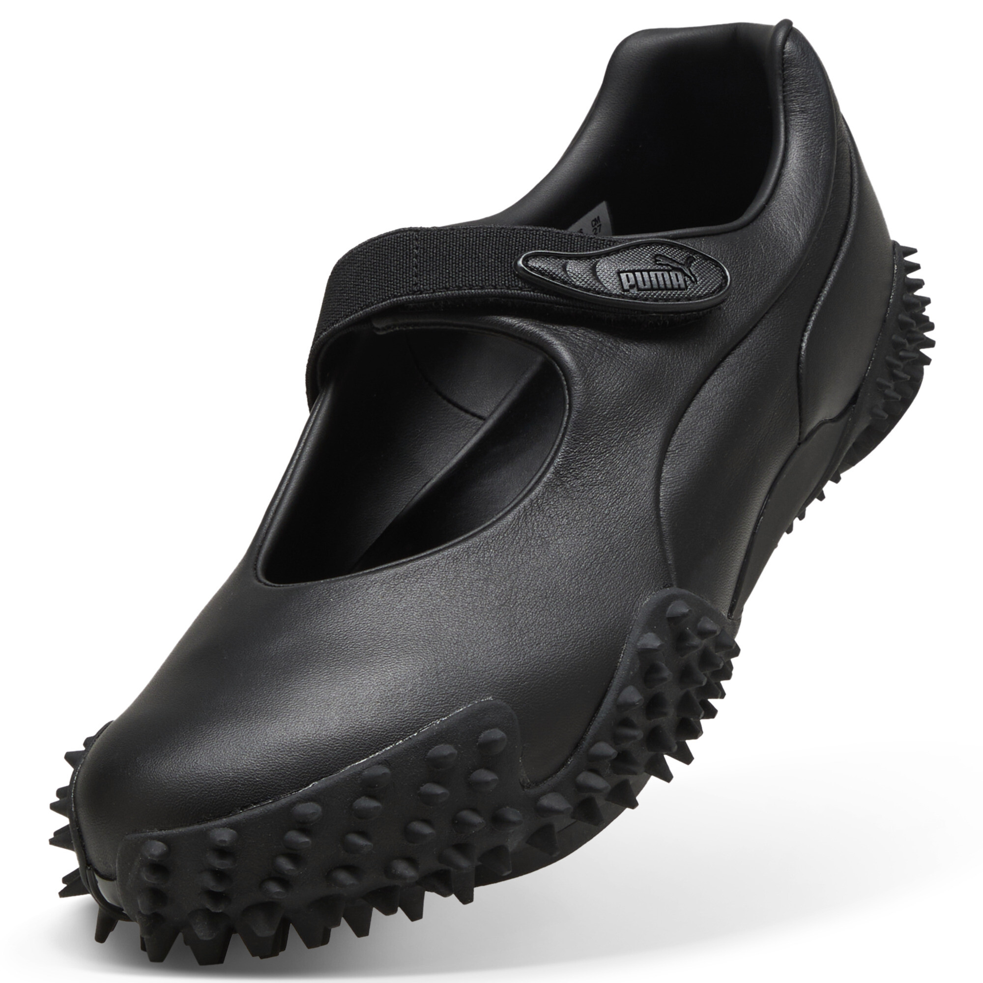 PUMA Mostro Fey Leren Schoenen uniseks voor Dames, Zwart, Maat 40,5 thumbnail 2