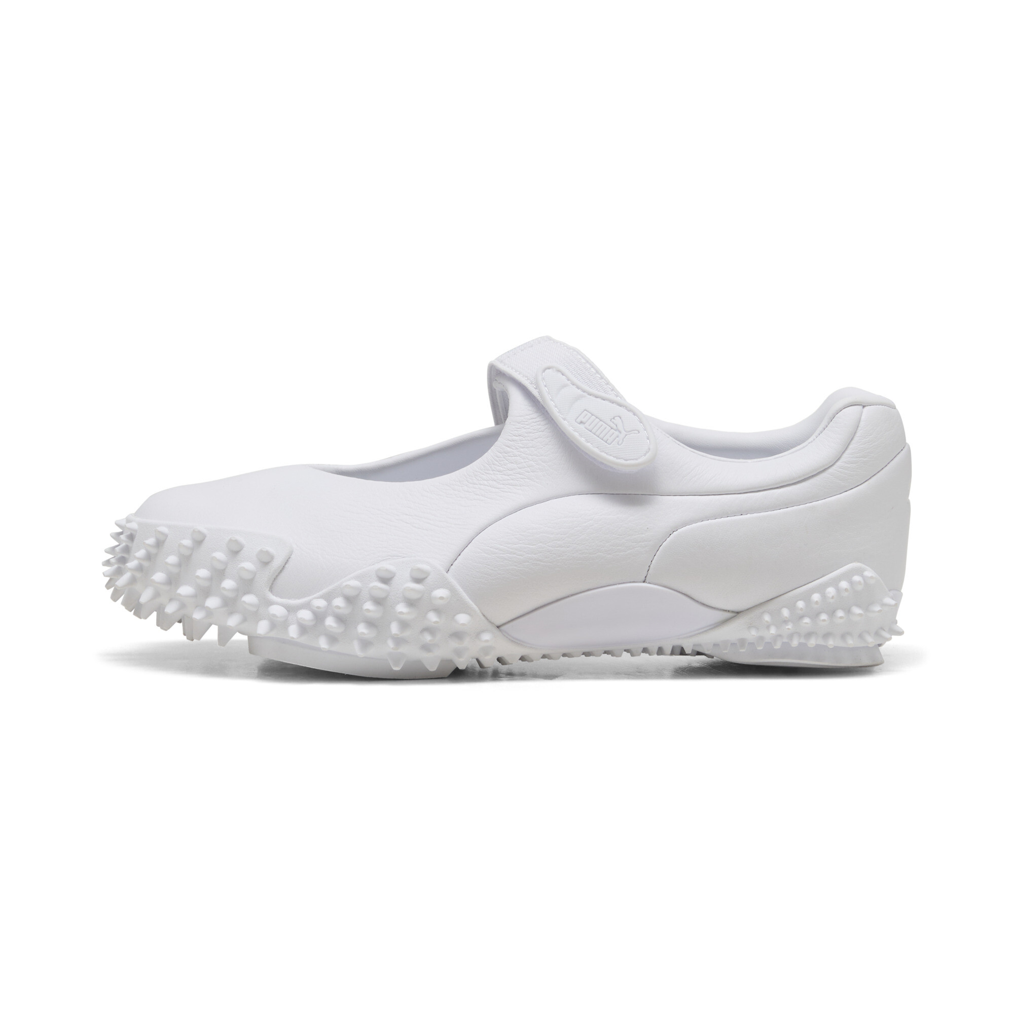 PUMA Mostro Fey Leather Women's Sneakers in White, Size 4