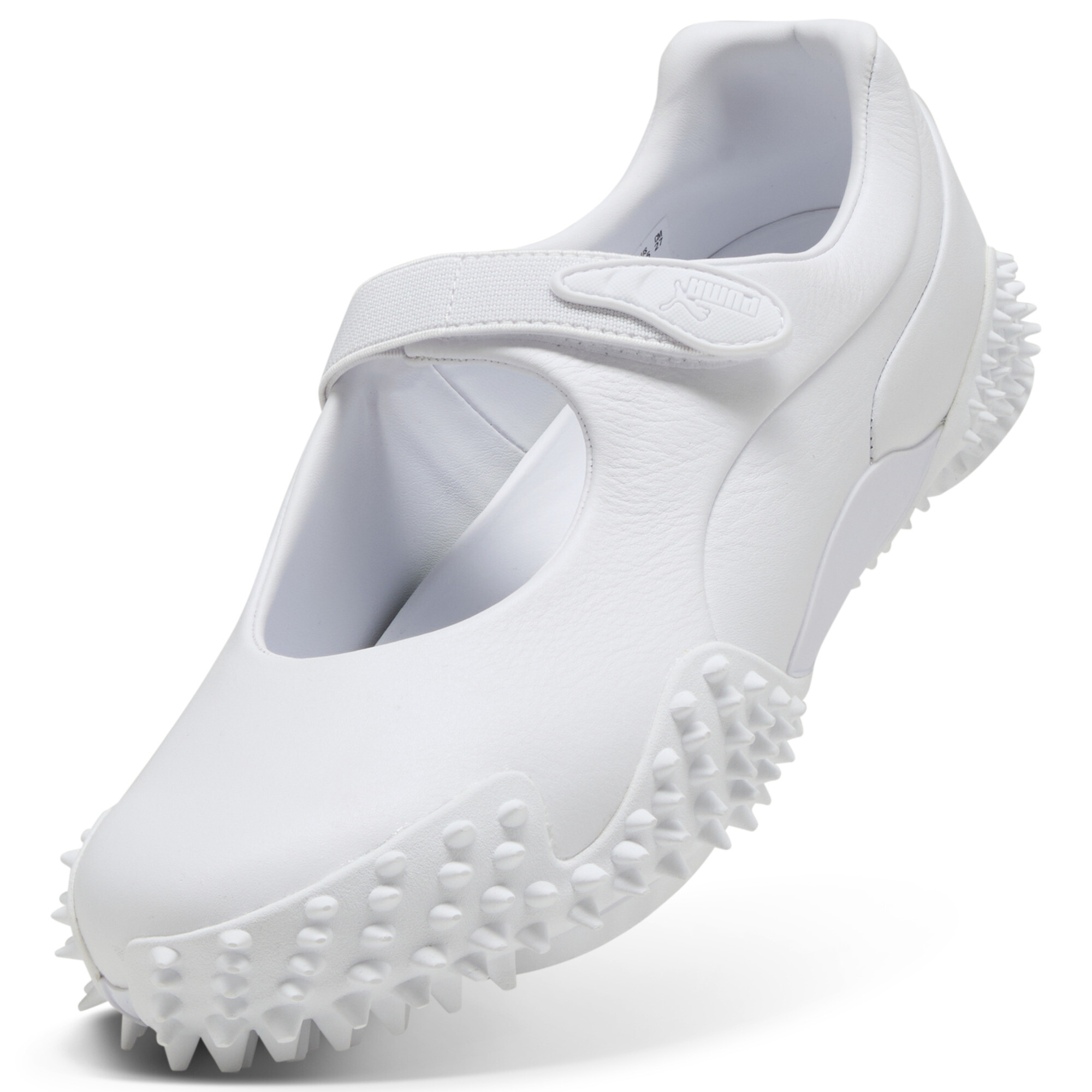 PUMA Mostro Fey Leren Schoenen uniseks voor Dames, Wit, Maat 35,5 thumbnail 2