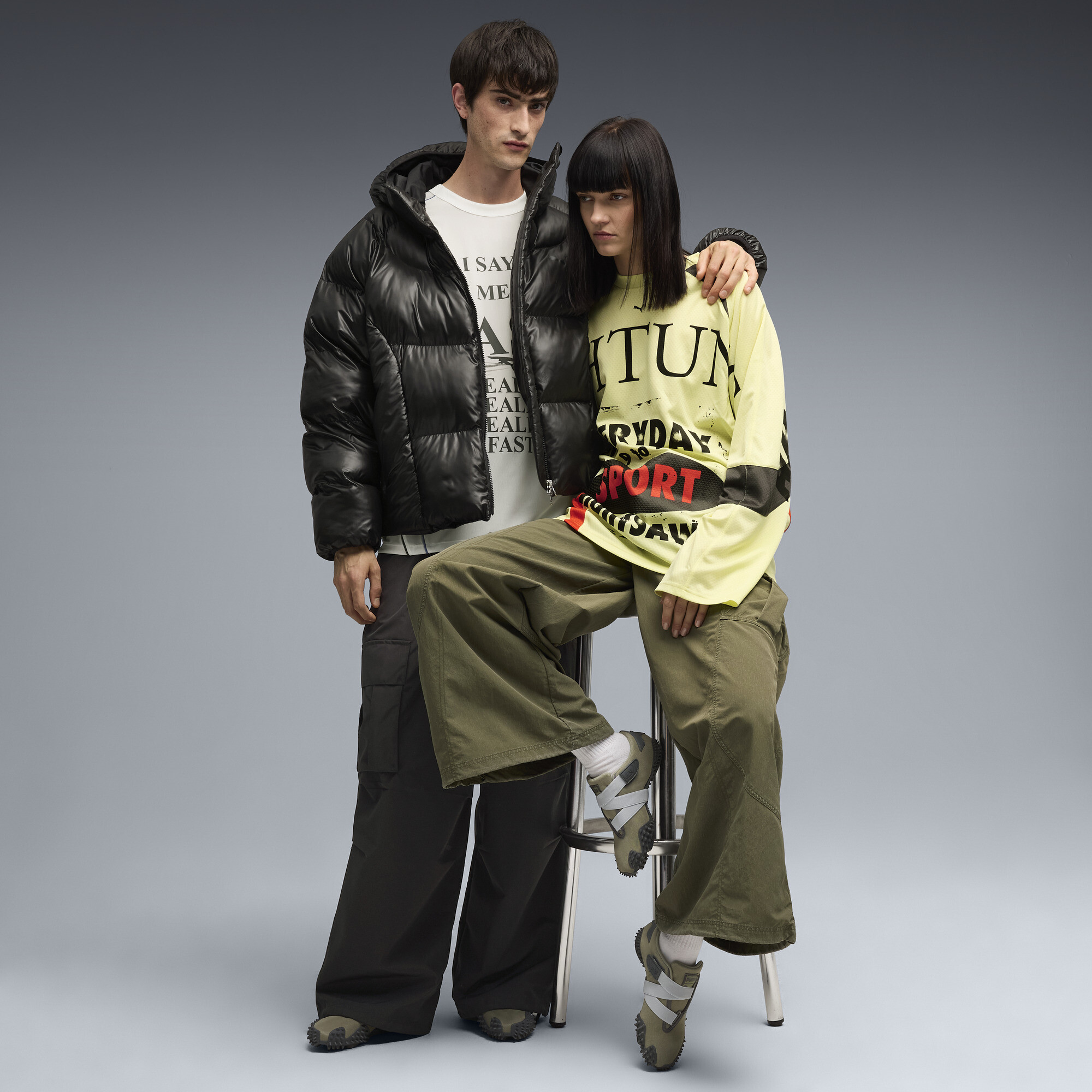 PUMA Mostro OG Prime uniseks sneakers, Grijs, Maat 39 thumbnail 7