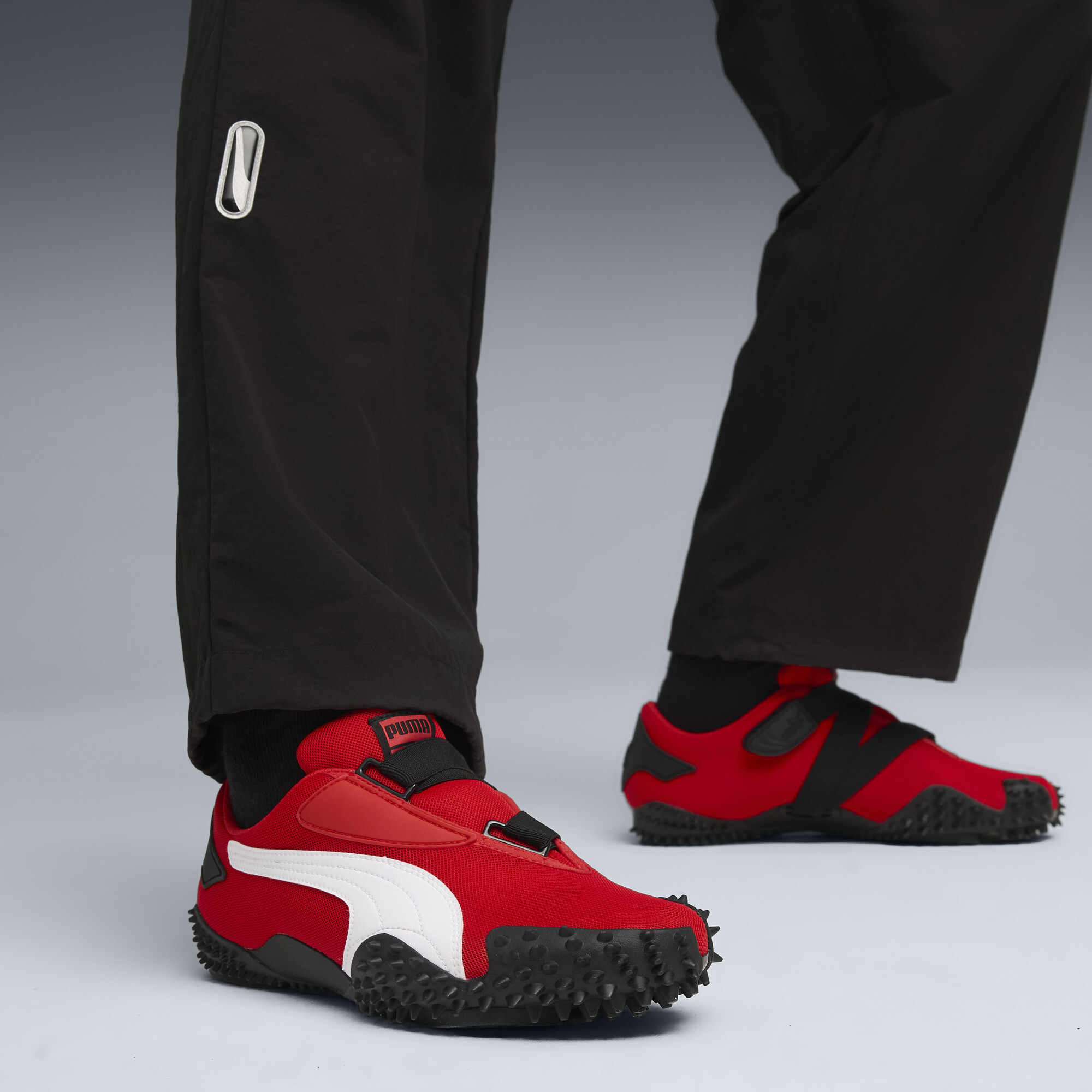 PUMA Mostro OG Prime uniseks sneakers, Rood/Wit, Maat 38 thumbnail 8