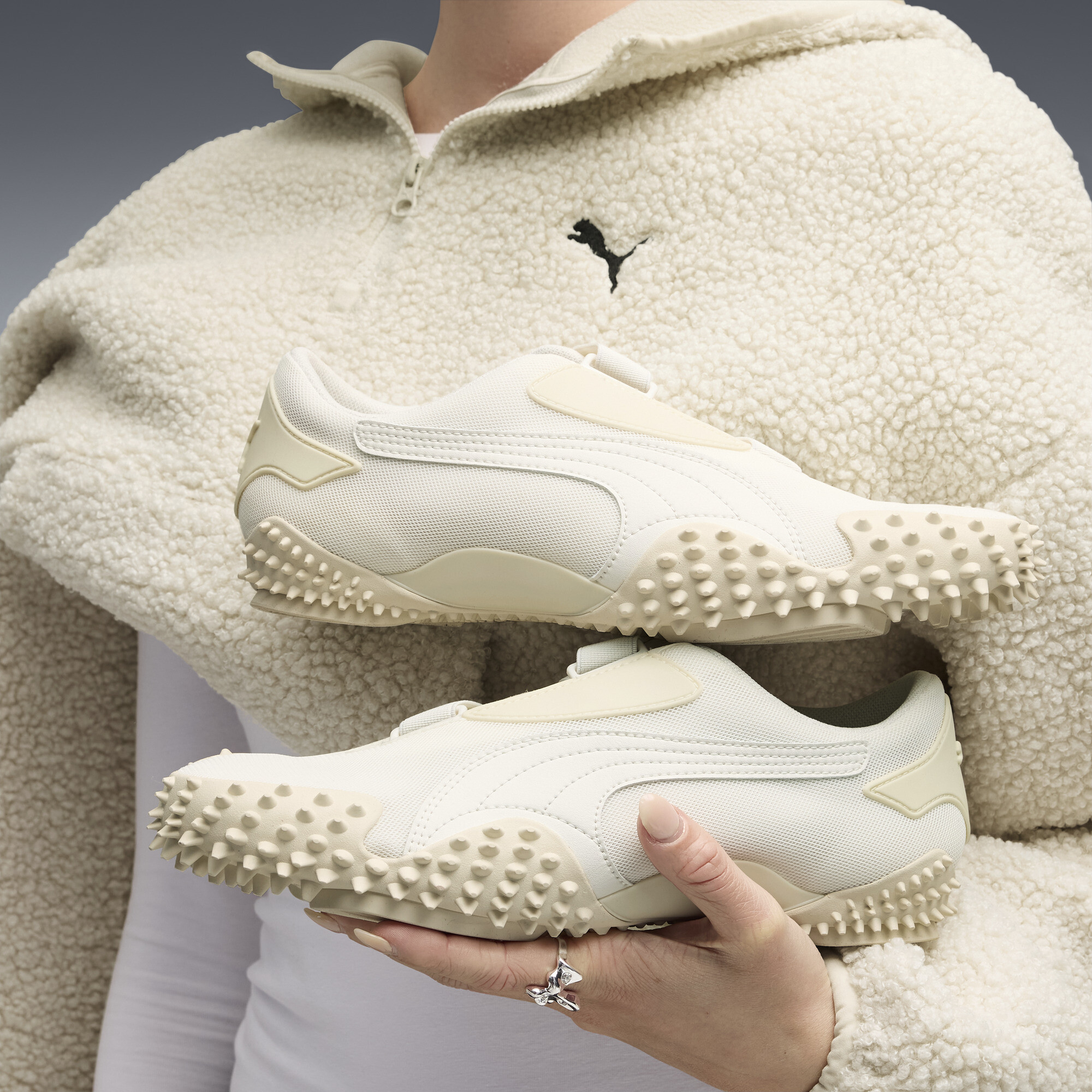 PUMA Mostro OG Prime uniseks sneakers, Wit, Maat 43 thumbnail 8