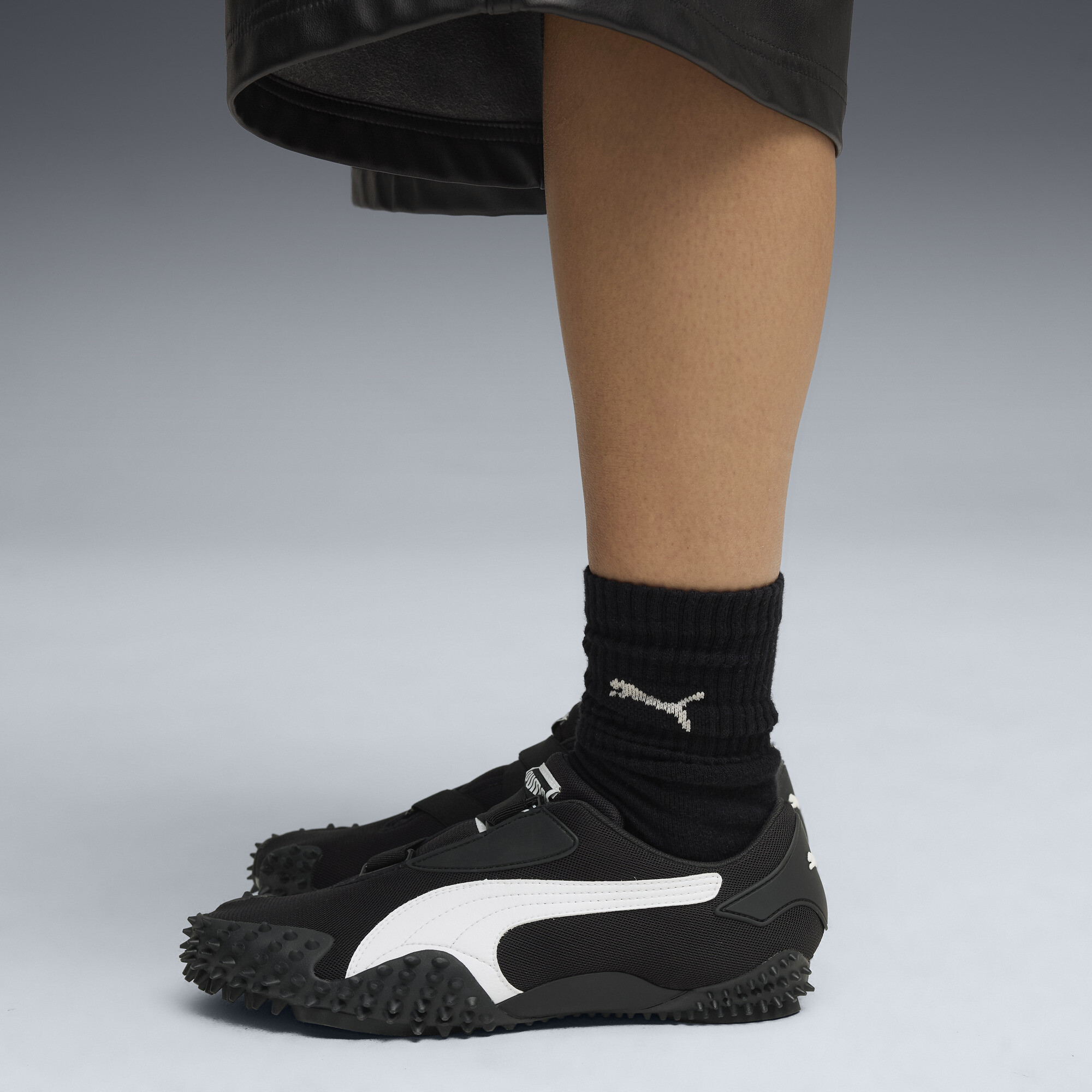 PUMA Mostro OG Prime uniseks sneakers, Zwart/Wit, Maat 36 thumbnail 8