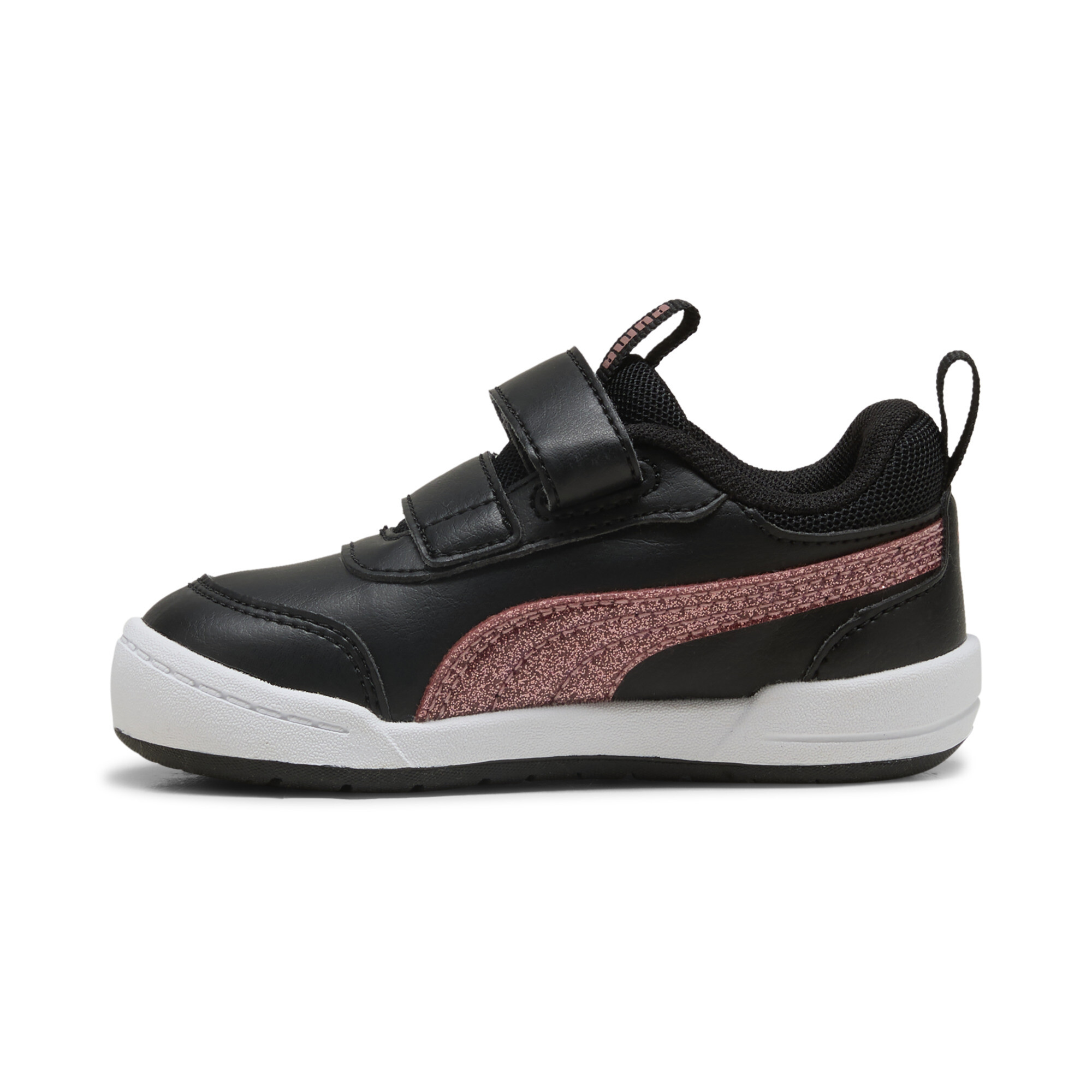PUMA Multiflex 2 Glitz Toddlers' Sneakers in Black, Size 7