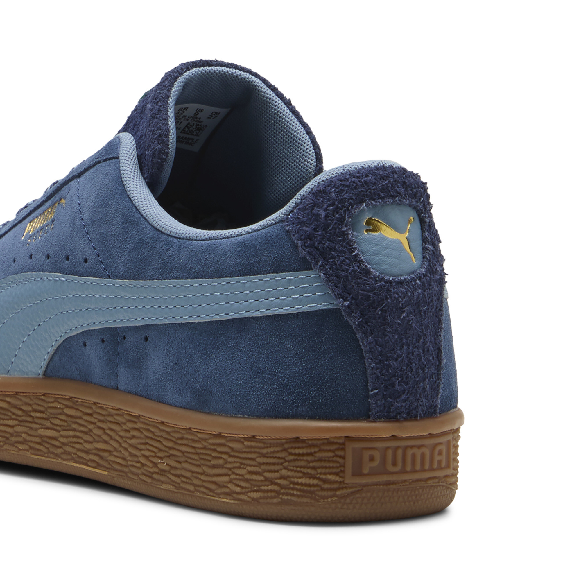 PUMA Suede Fuzzy sneakers uniseks, Blauw, Maat 37 thumbnail 5