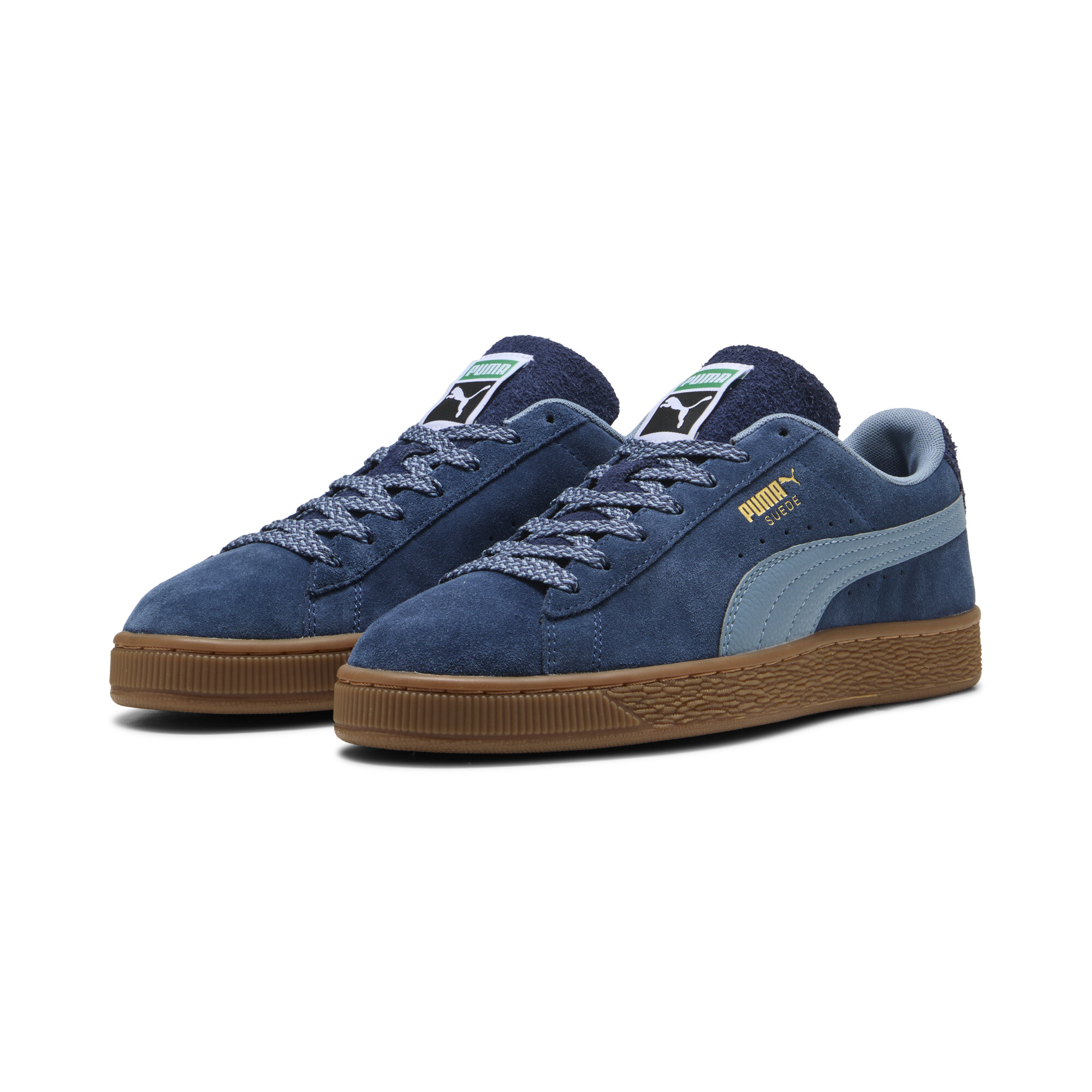 PUMA Suede Fuzzy sneakers uniseks, Blauw, Maat 37 thumbnail 6