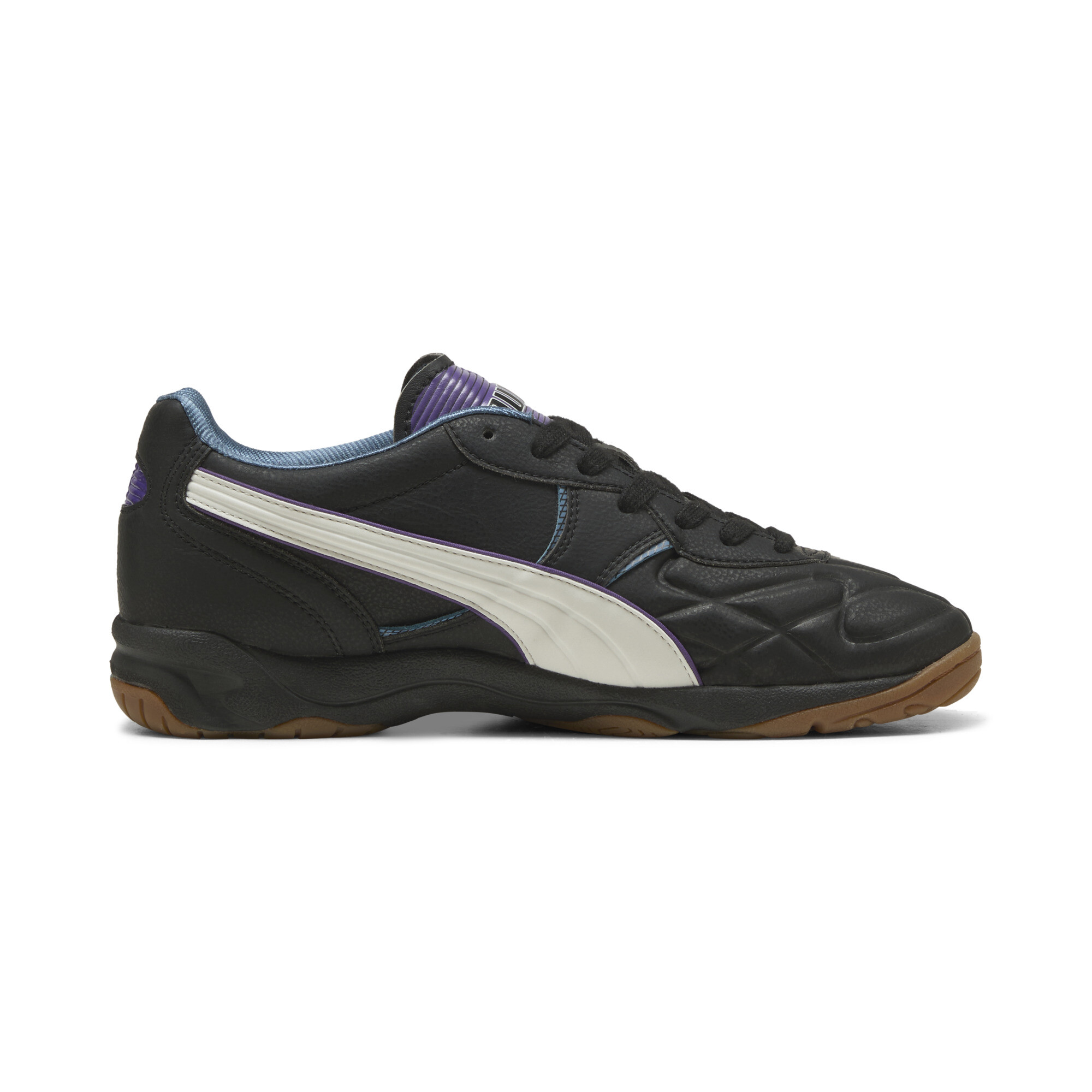 PUMA King Indoor Straatvoetbal 94 sneakers uniseks, Zwart/Grijs, Maat 43 thumbnail 3