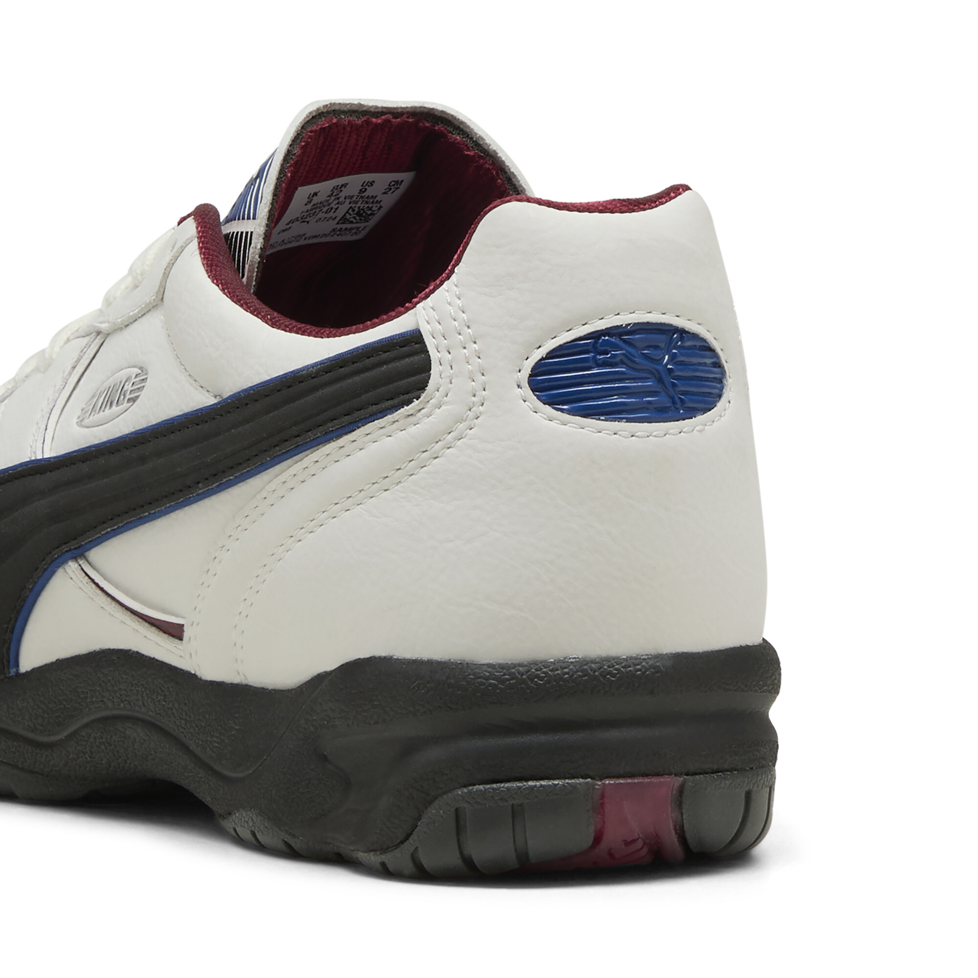 PUMA King Indoor Straatvoetbal 94 sneakers uniseks, Zwart/Grijs, Maat 42 thumbnail 5