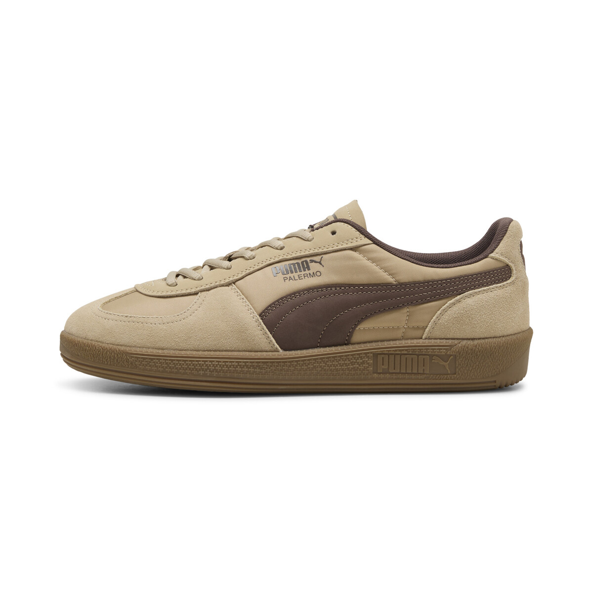Palermo Pop Sneakers Unisex in Toasted Almond/Flat Bronze by PUMA, UK 10