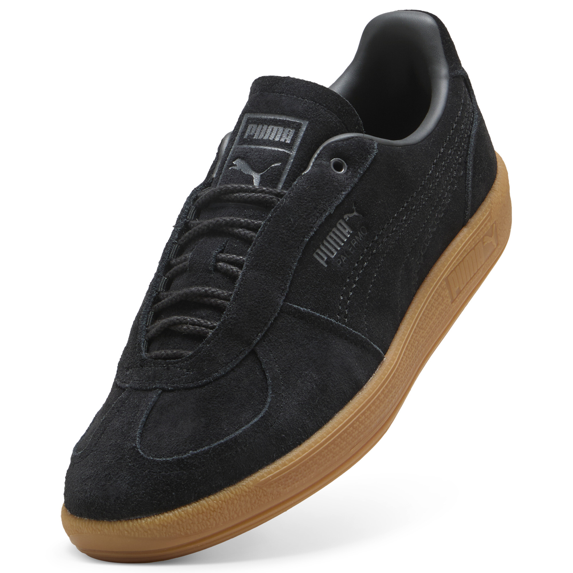 PUMA Palermo Graftman sneakers, Zwart, Maat 37,5 thumbnail 2