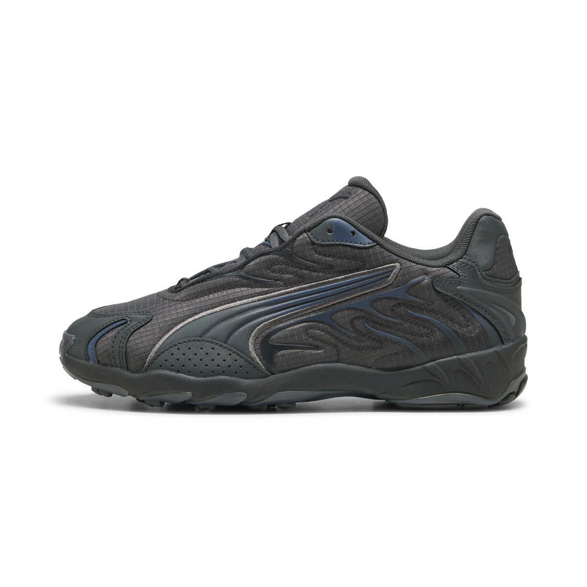 Inhale Essentials Sneakers in Shadow Gray/Dark Indigo by PUMA, UK 7