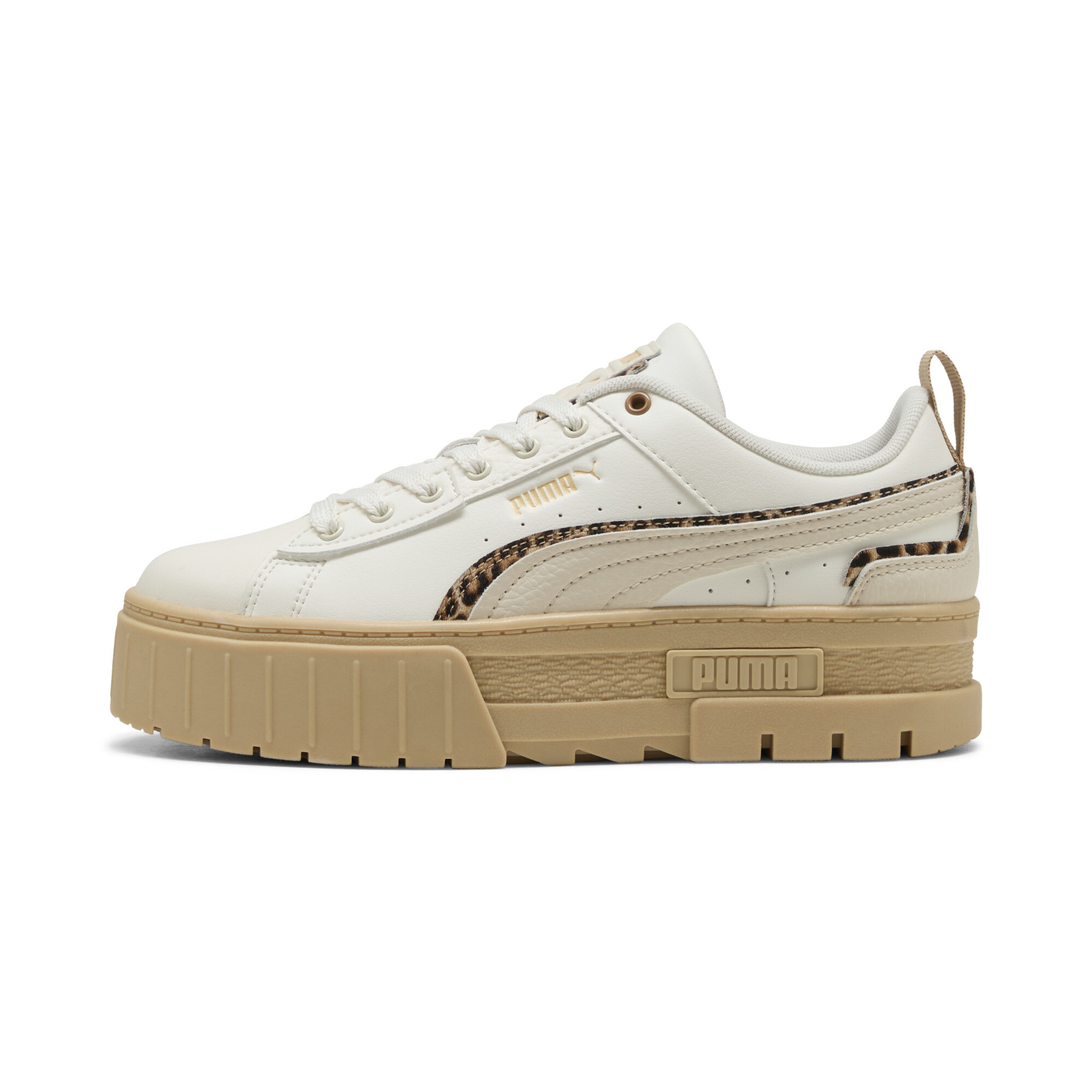 Shop Puma Mayze Ut Leo Women's Sneakers In White