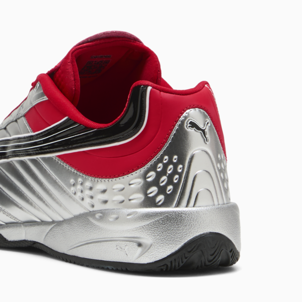 V-S2 Goalgetter Sneakers Unisex, PUMA Silver-For All Time Red, large-ZAF