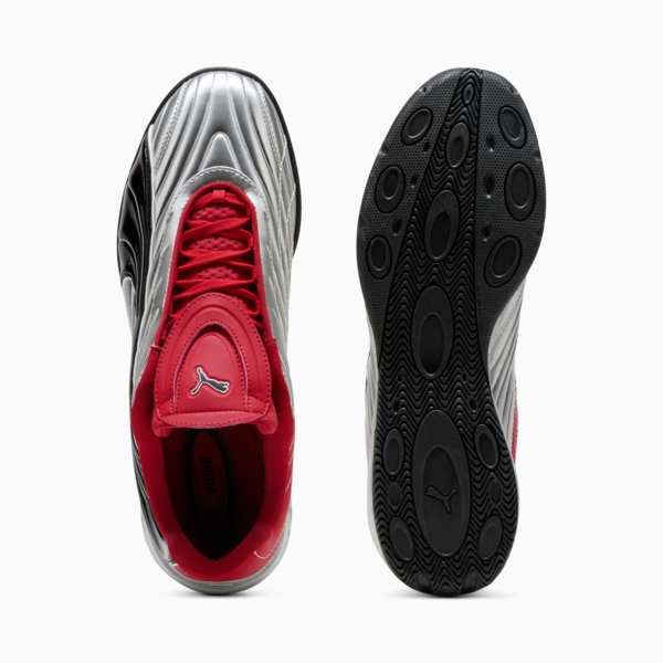 V-S2 Goalgetter Sneakers Unisex, PUMA Silver-For All Time Red, large-MEX