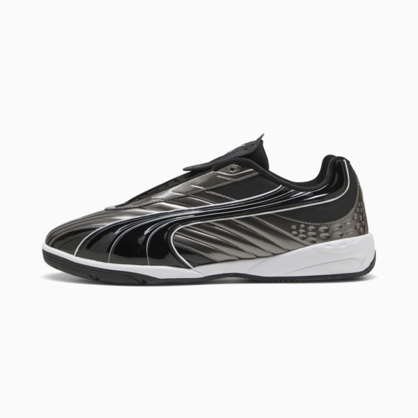 Tenis Unisex V-S2 Goalgetter, Puma Aged Silver-PUMA Black, large-MEX
