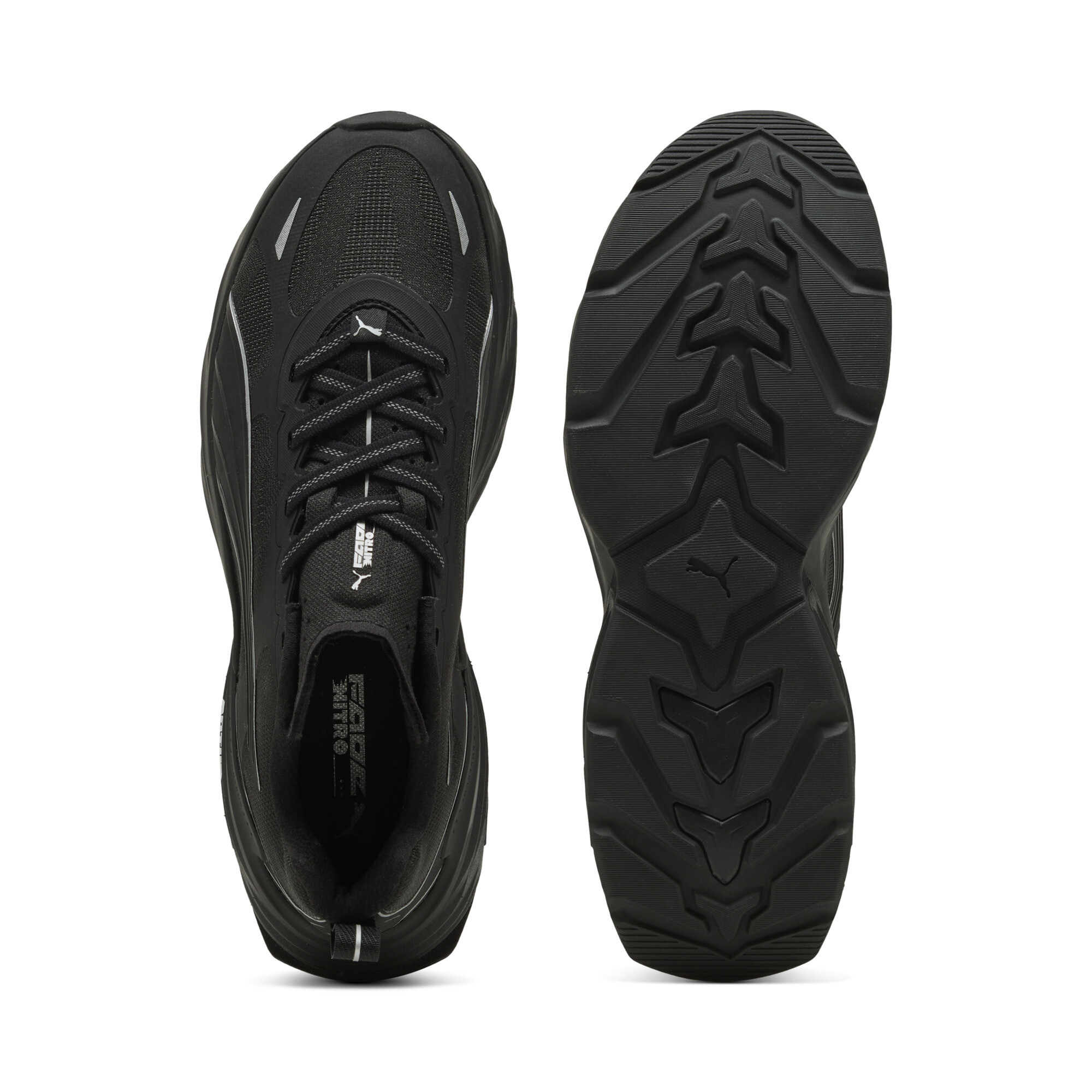 PUMA Fade uniseks sneakers, Zwart, Maat 44,5 thumbnail 4