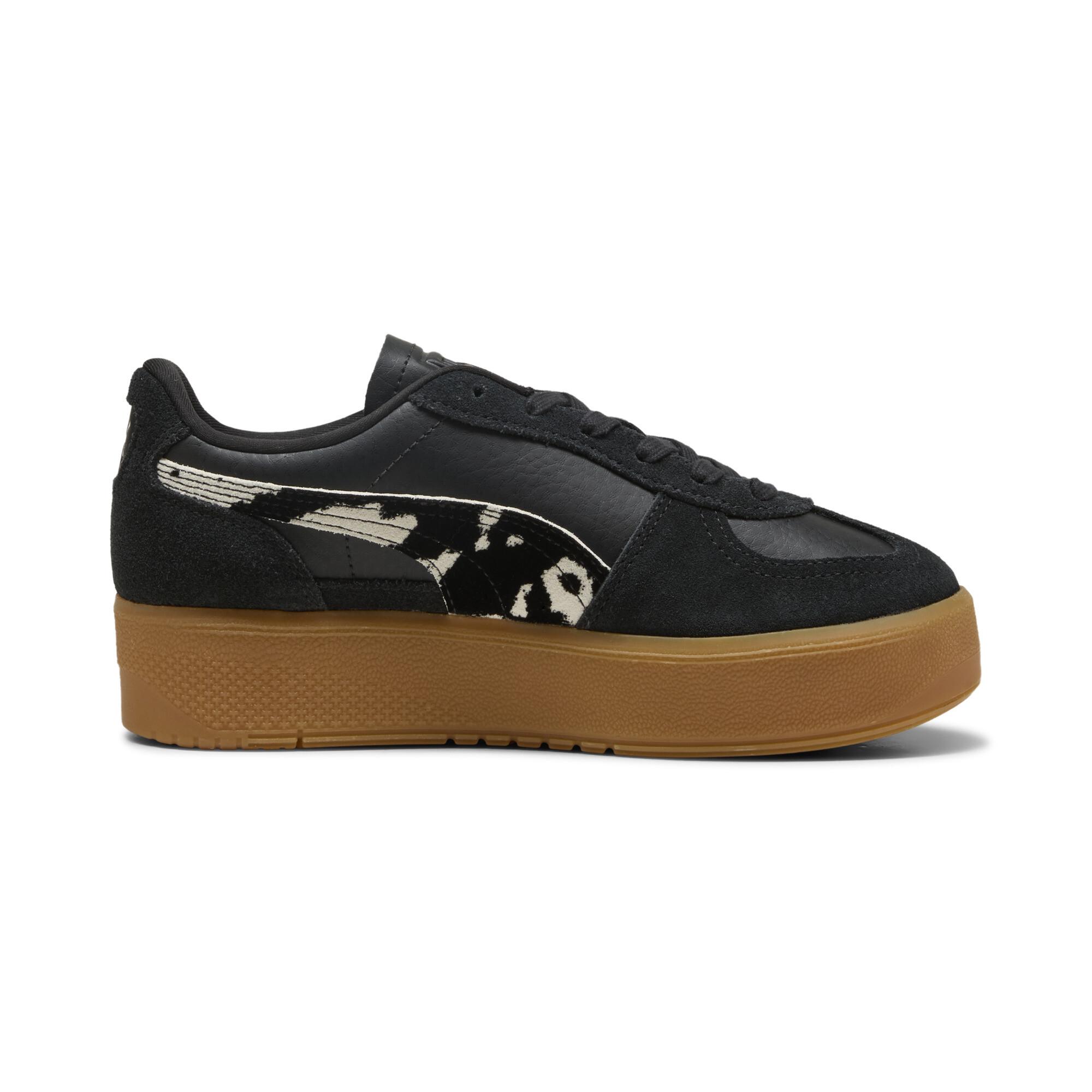 PUMA Palermo Elevata Wild Instinct sneakers voor Dames, Zwart, Maat 40,5 thumbnail 3