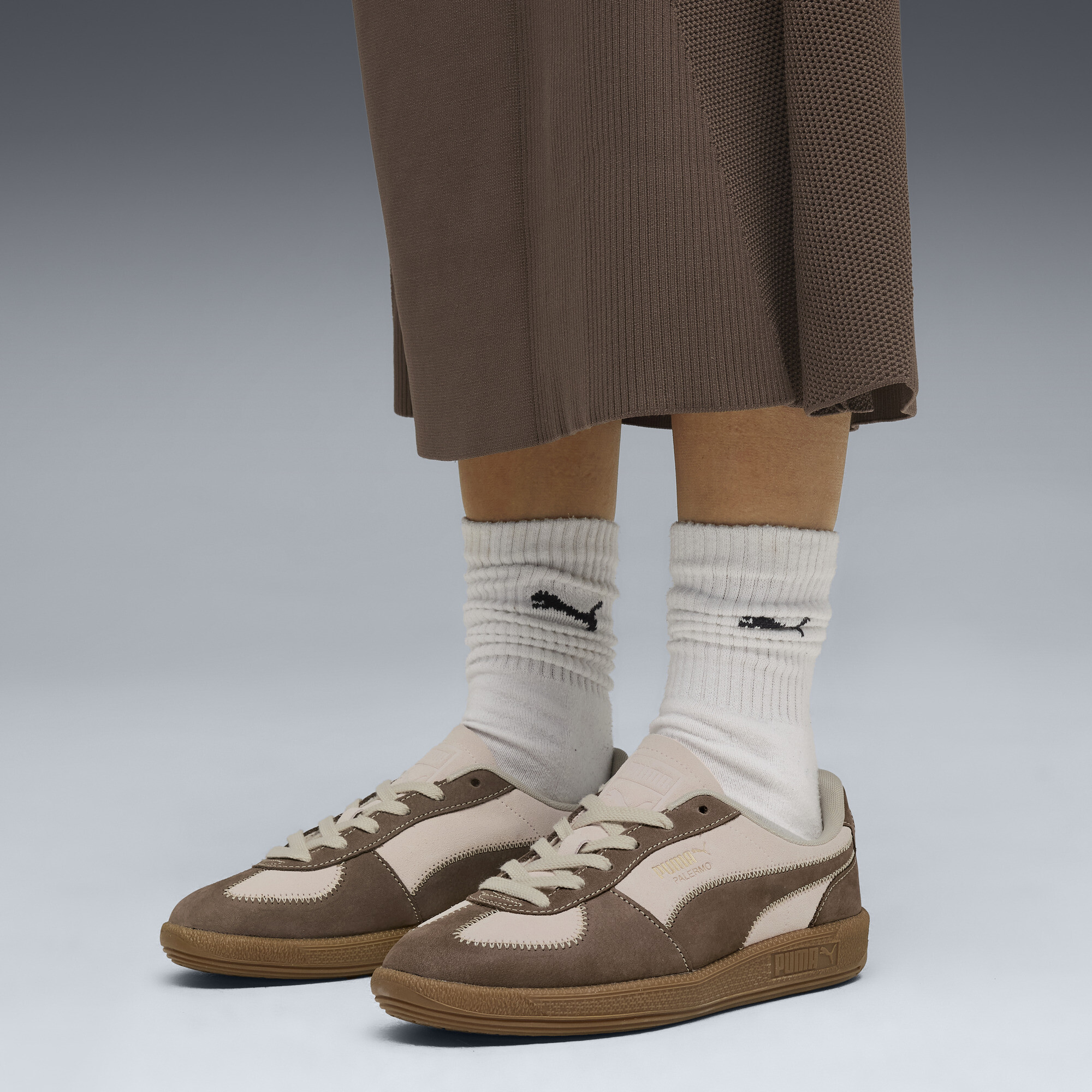 PUMA Palermo Wine Club sneakers voor Dames, Brons, Maat 36 thumbnail 8