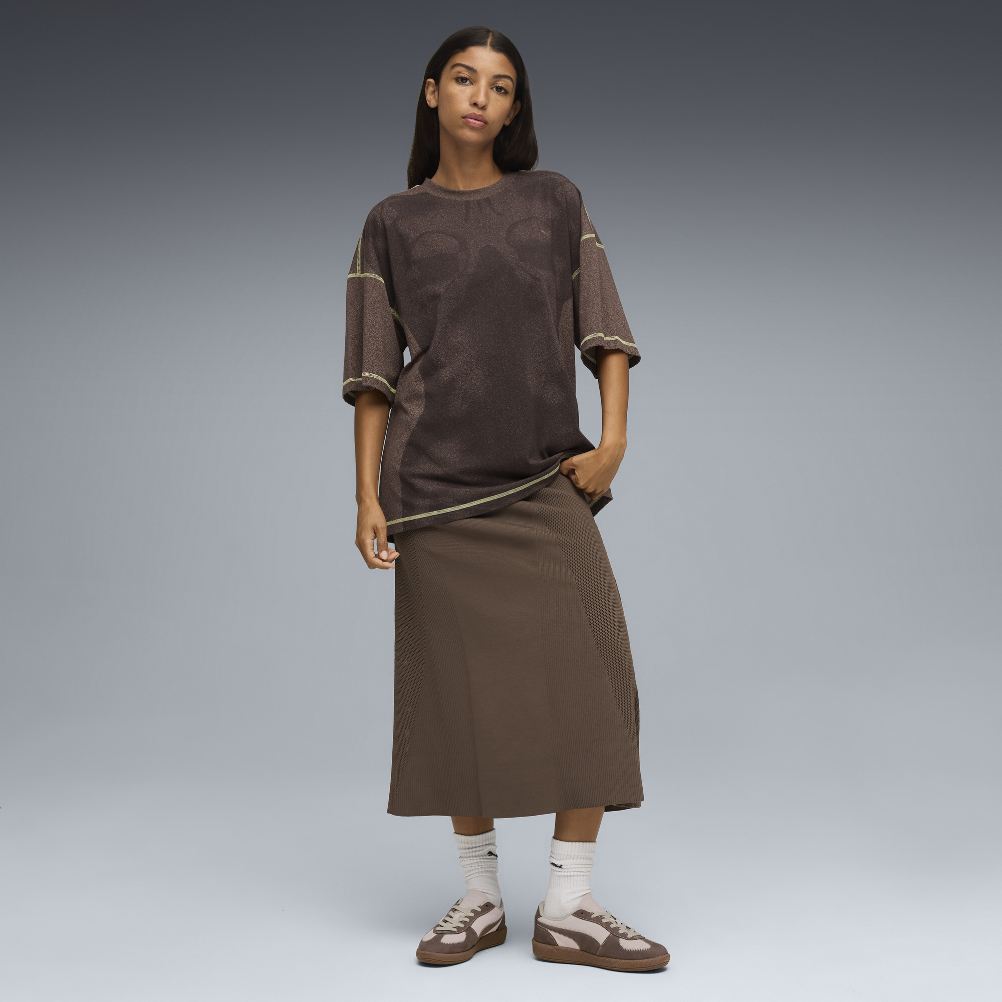 PUMA Palermo Wine Club sneakers voor Dames, Brons, Maat 36 thumbnail 7