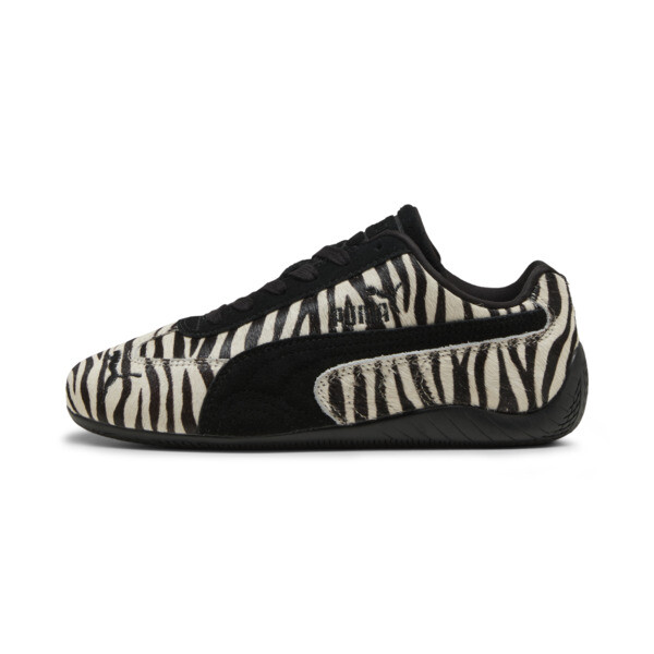 Zapatillas PUMA Speedcat Zebra para Mujer En Warm Blanco/Negro