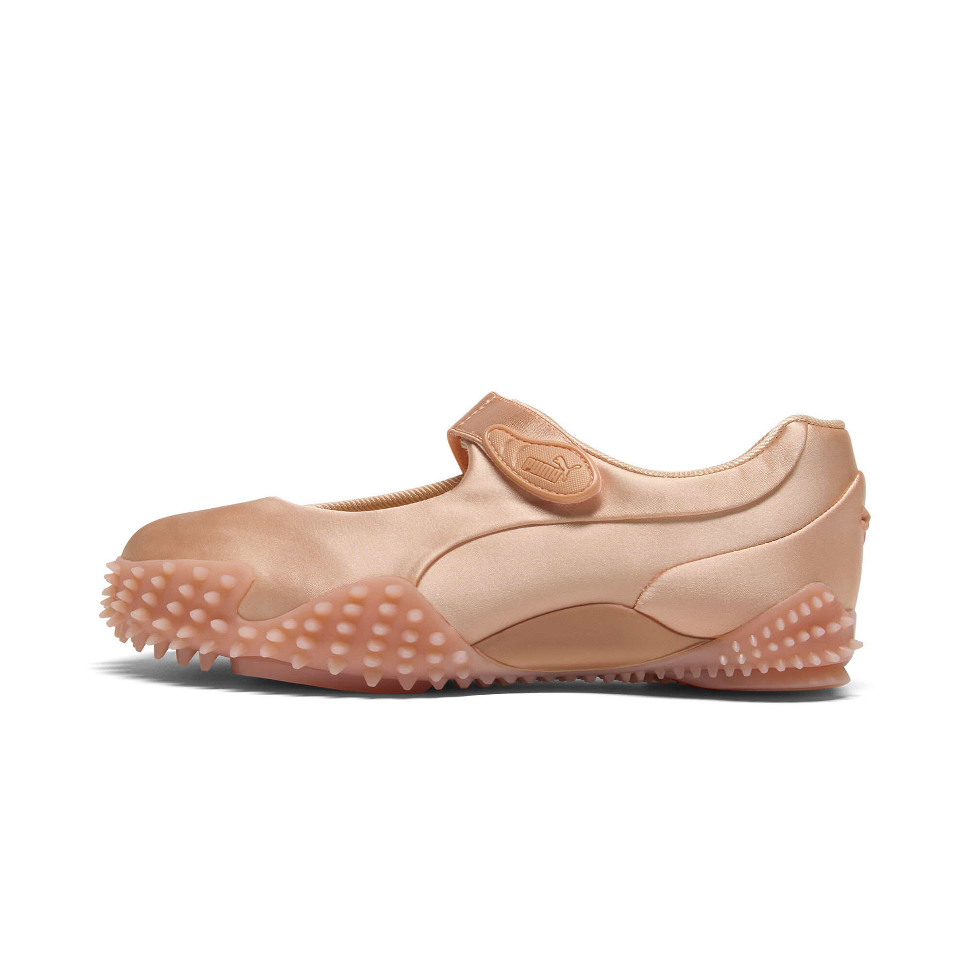 Puma ‘mostro' Pink Flats With Tread Sole And Logo On The Back