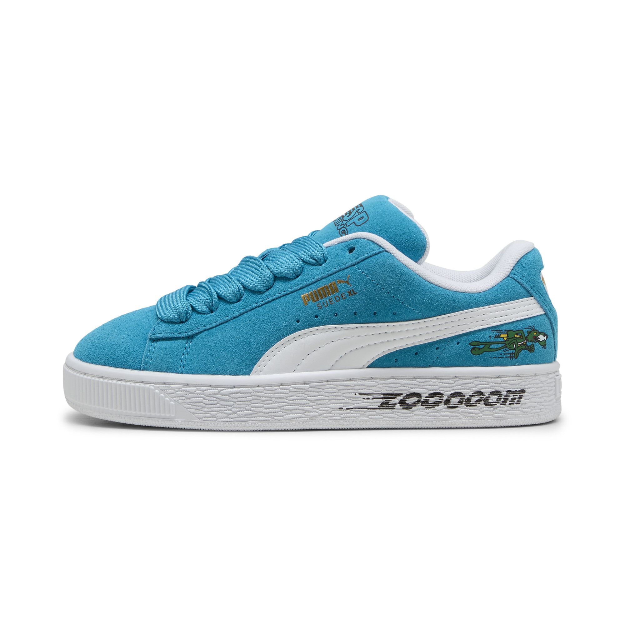 Super Puma Suede XL Sneakers Teenager Schuhe Für Für Kinder | Tropical Blue/White | Größe: 37.5