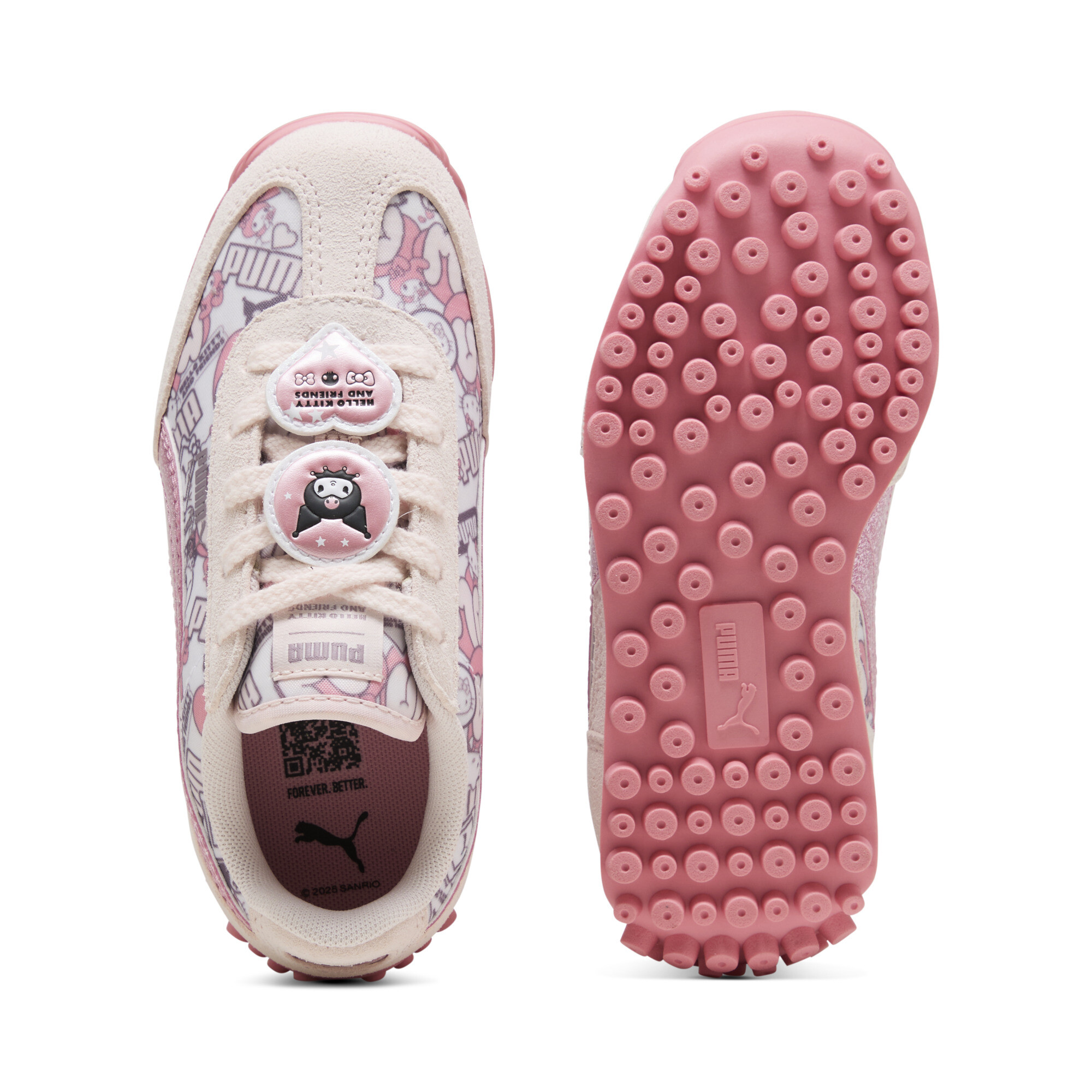 PUMA x HELLO KITTY AND FRIENDS Easy Rider sneakers voor Dames, Roze, Maat 27,5 thumbnail 5