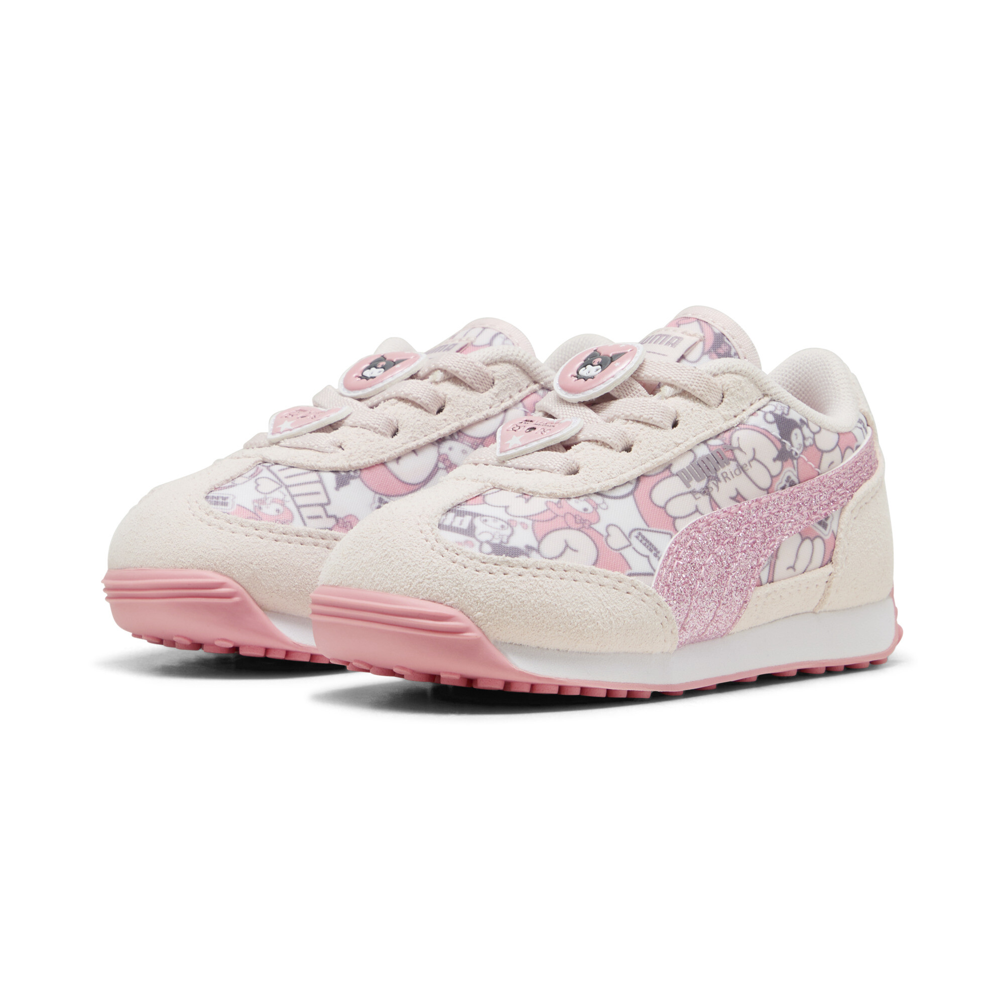 PUMA x HELLO KITTY AND FRIENDS Easy Rider sneakers voor Dames, Roze, Maat 24 thumbnail 7