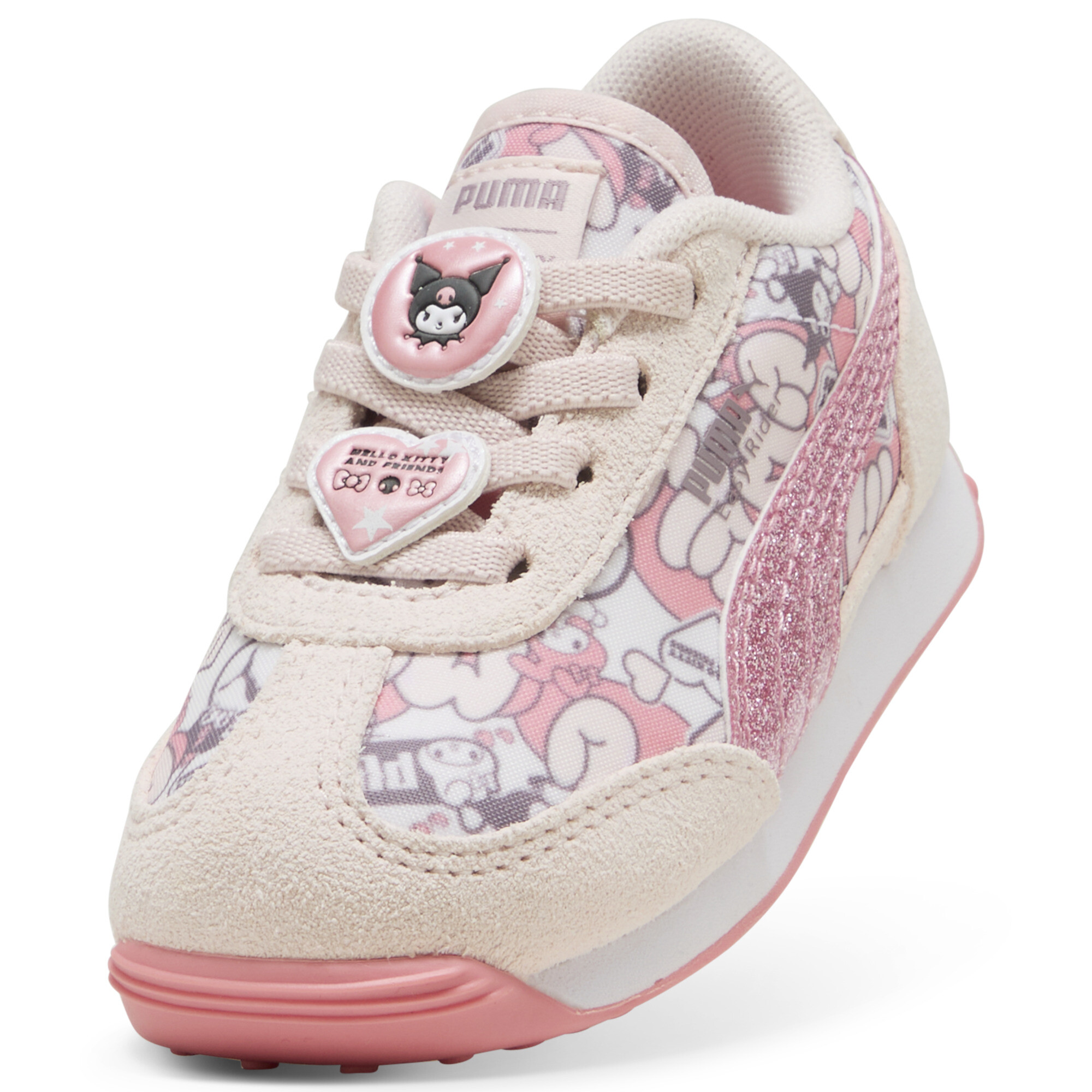 PUMA x HELLO KITTY AND FRIENDS Easy Rider sneakers voor Dames, Roze, Maat 24 thumbnail 3