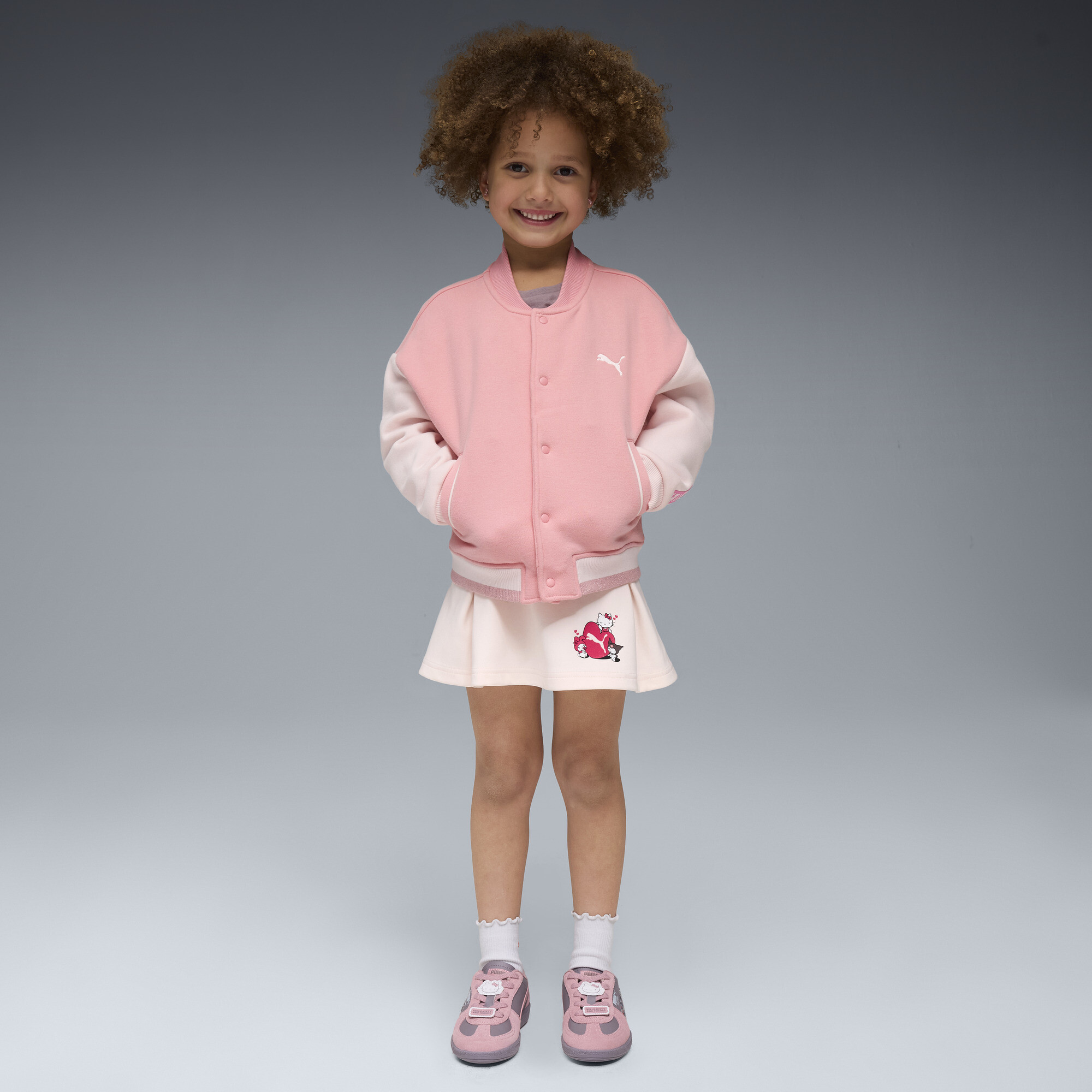 PUMA x HELLO KITTY AND FRIENDS Palermo sneakers voor Dames, Roze, Maat 31,5 thumbnail 8